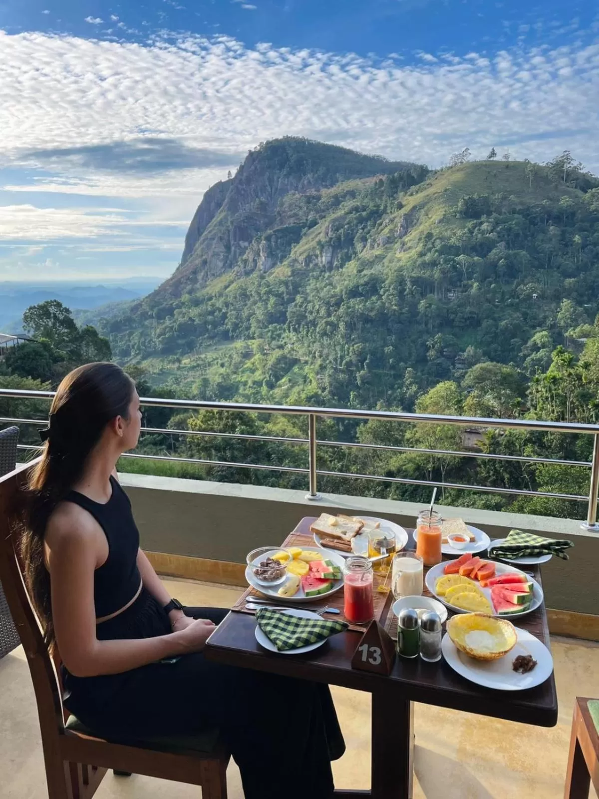 Breakfast in Zion View Ella Green Retreat