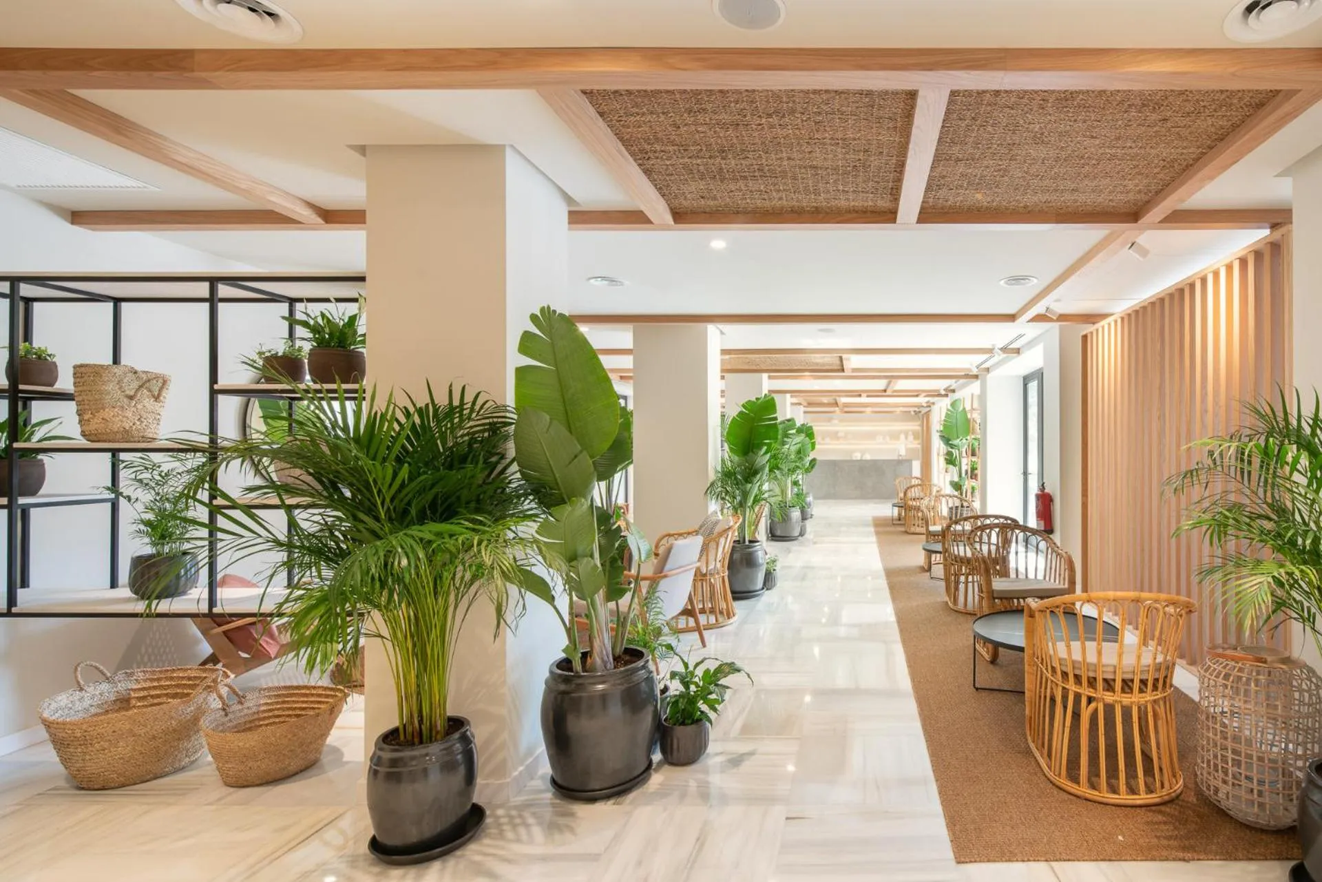 Lobby or reception in Hotel Eden Nord Soller