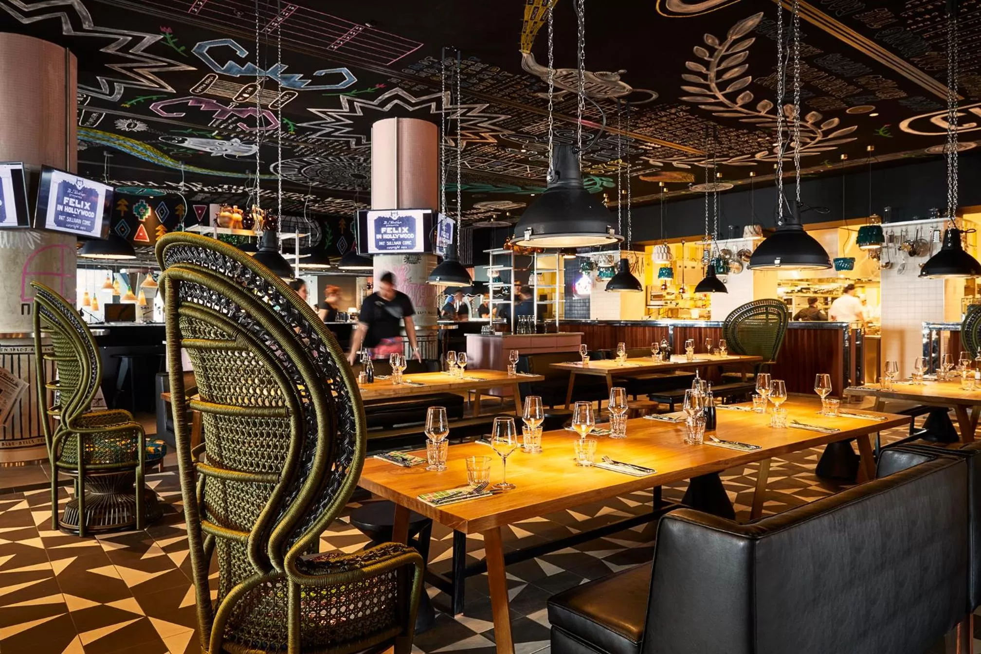 Restaurant/places to eat in Mama Shelter Belgrade