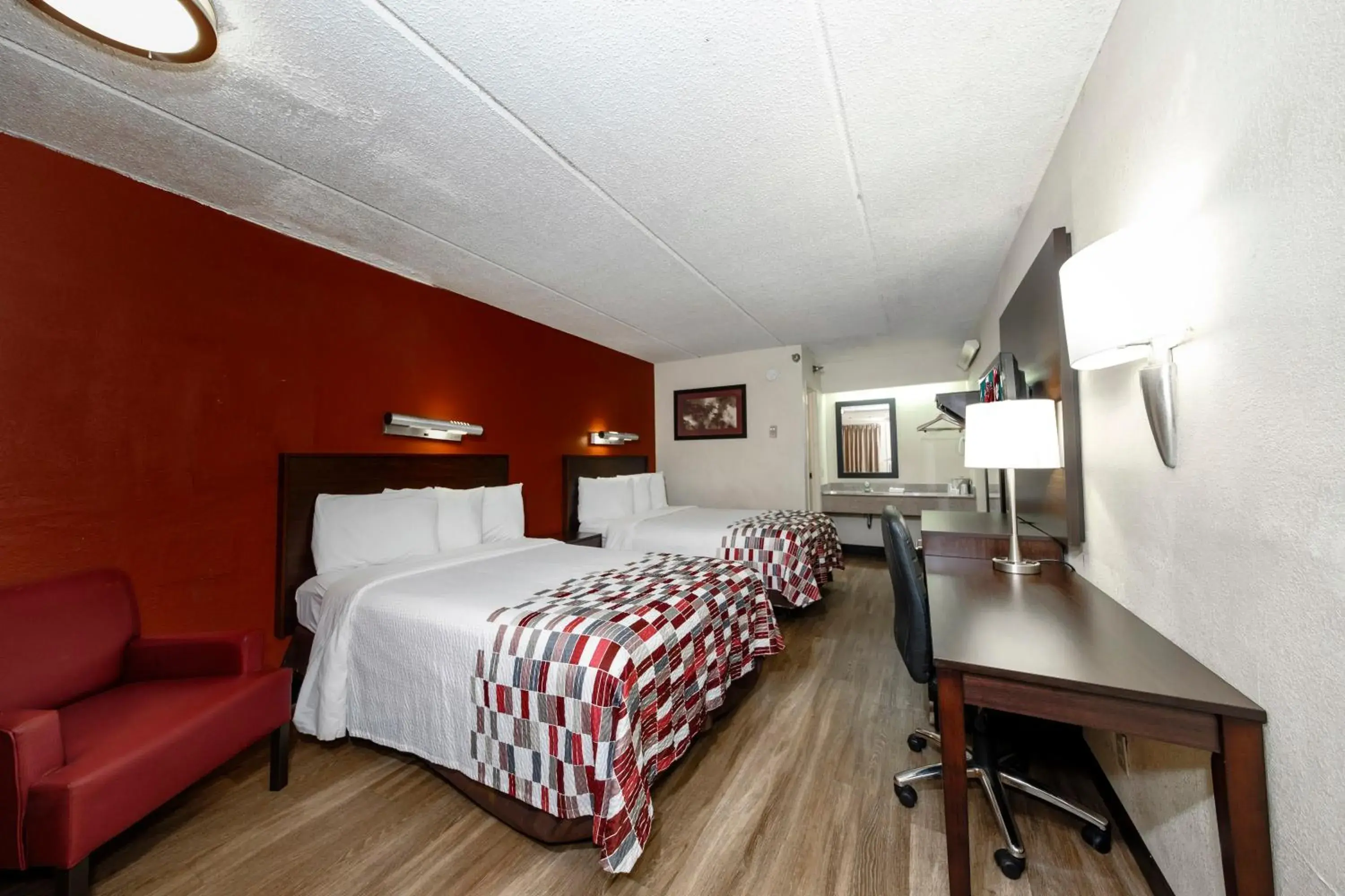 Standard Room with Two Double Beds Smoking in Red Roof Inn Tampa - Brandon Standard Room with Two Double Beds Smoking in Red Roof Inn Tampa - Brandon