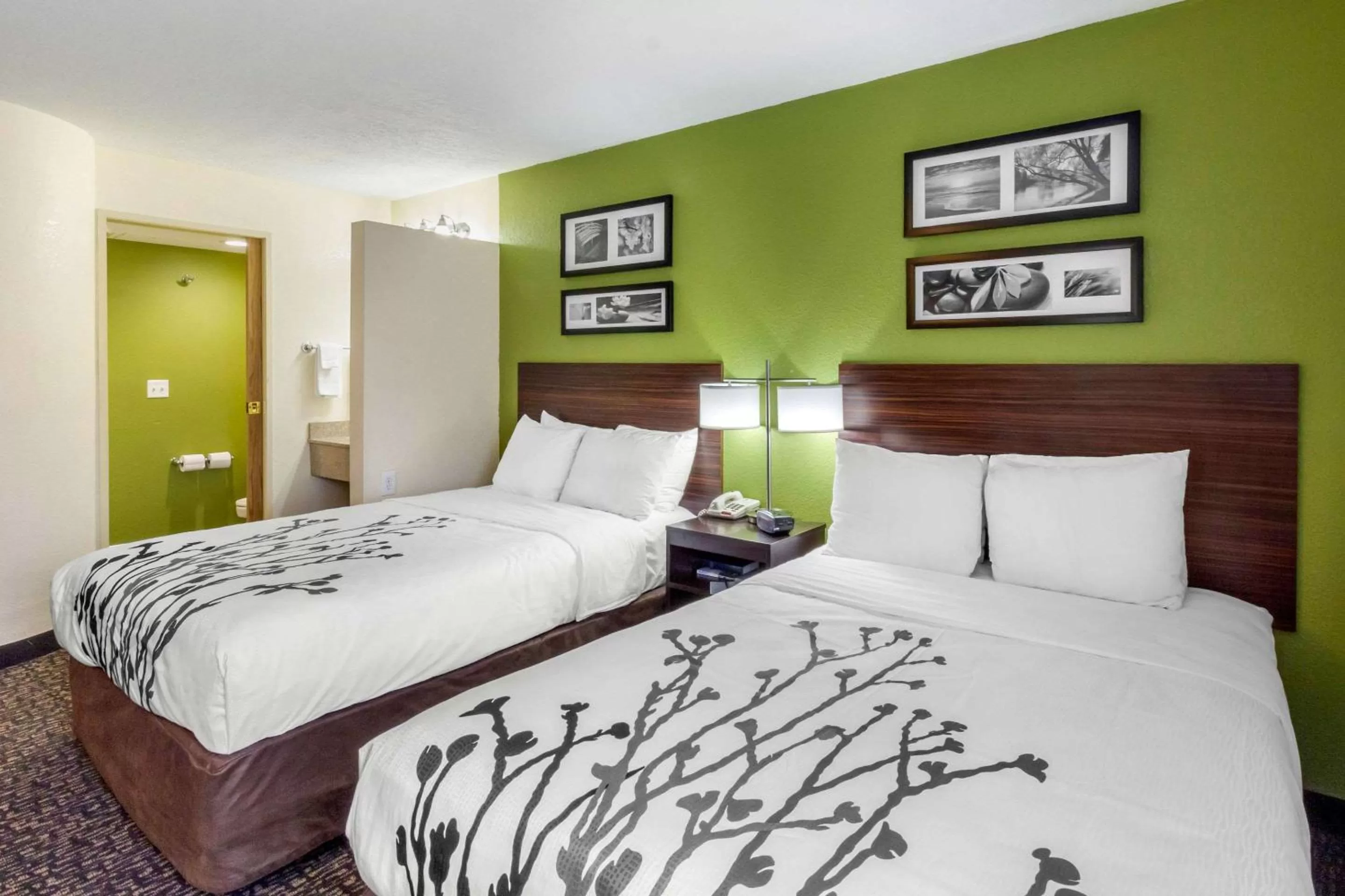 Photo of the whole room, Bed in Sleep Inn Ogden near Event Center