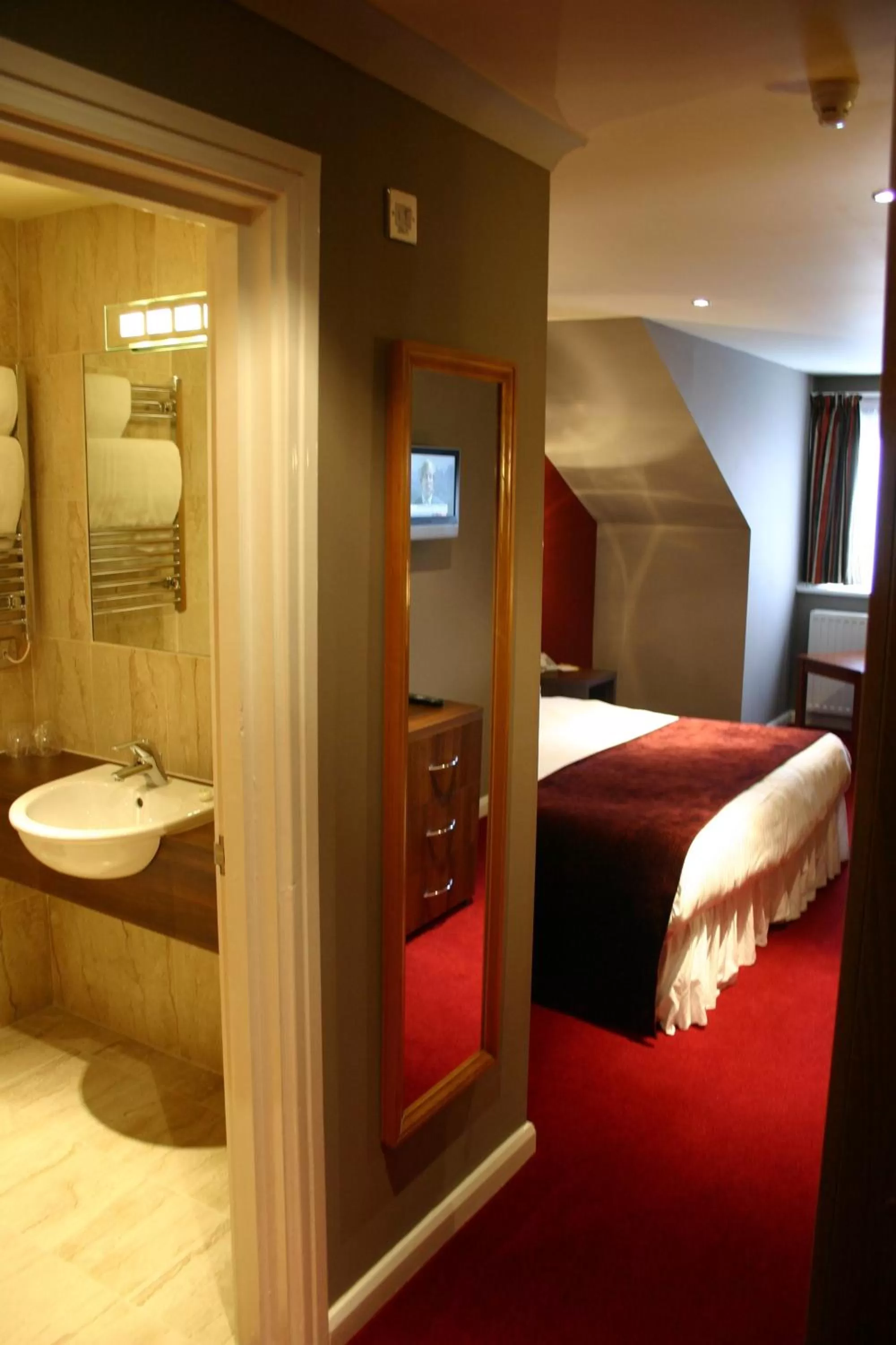 Bed in The Gibside Hotel