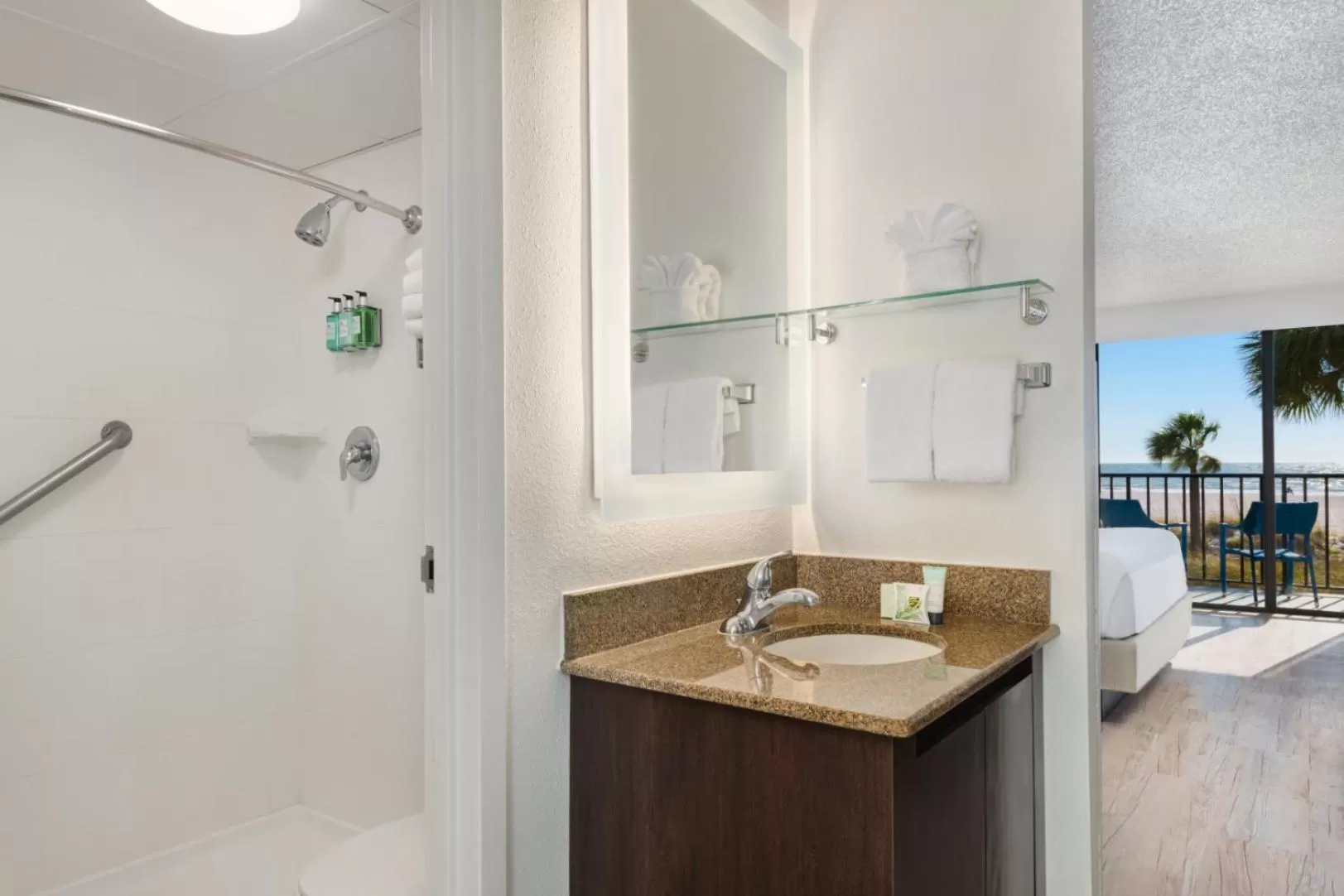 Shower in Sirata Beach Resort St Pete Beach