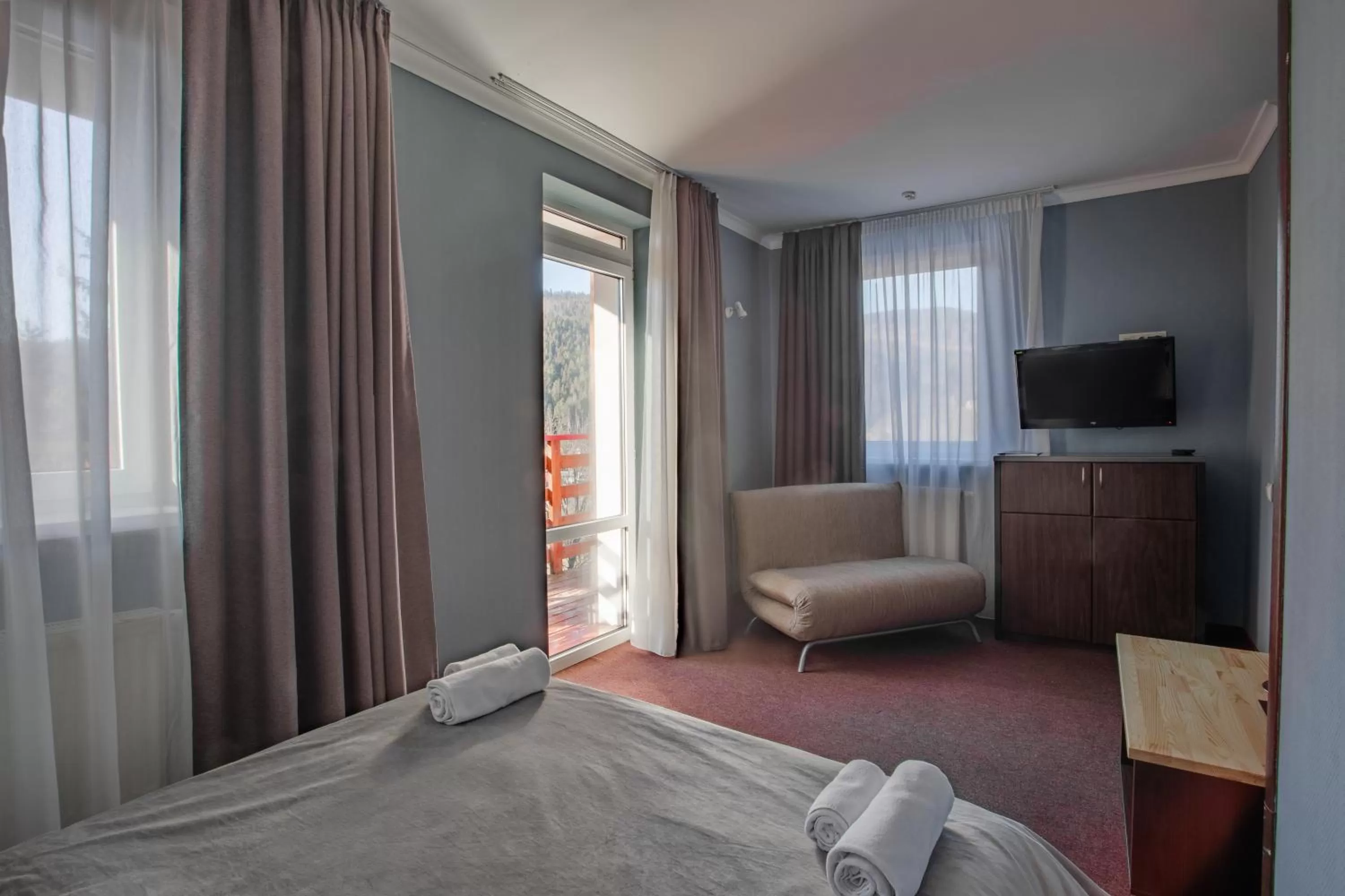 Bed in Wellland Hotel