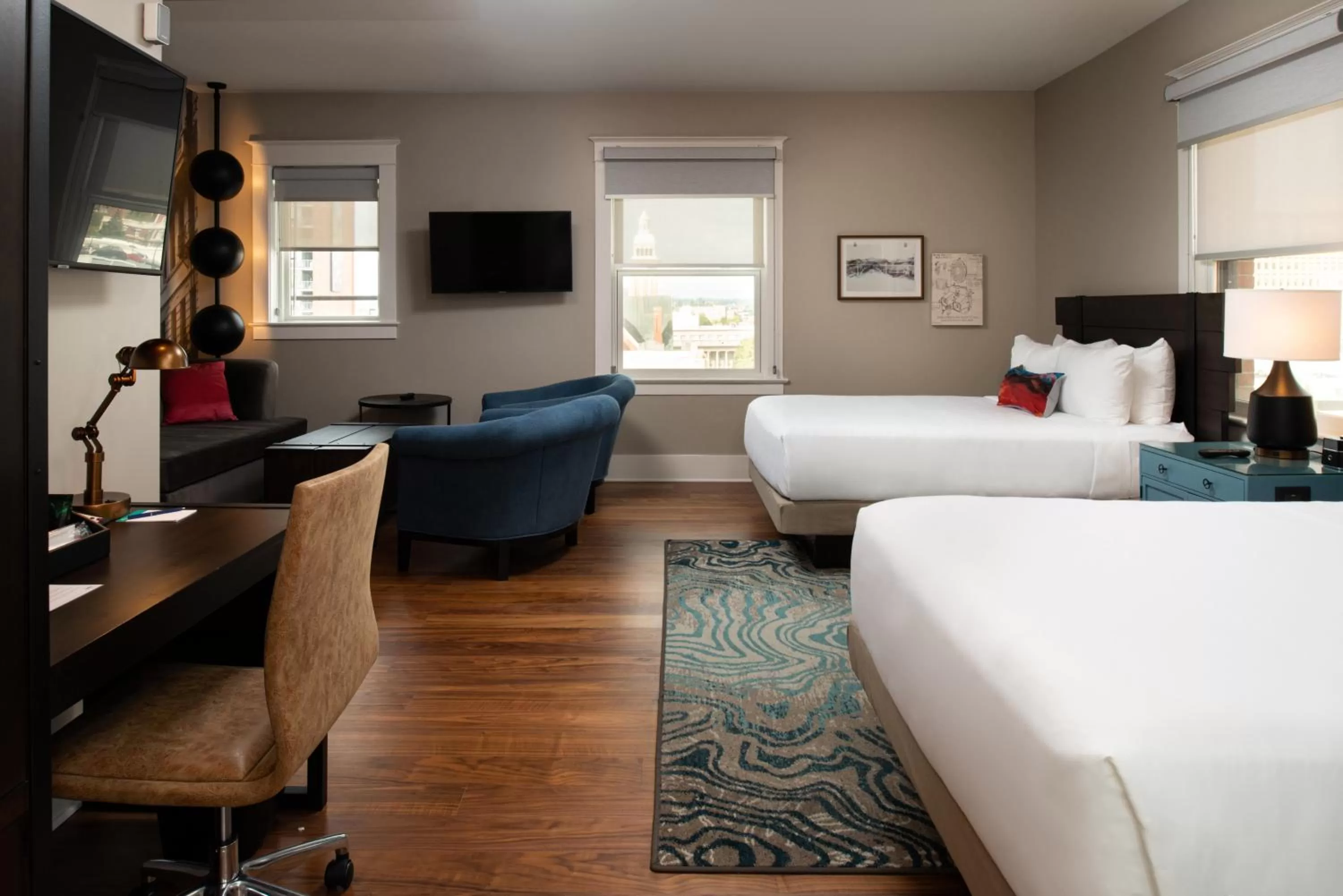 Photo of the whole room, Bed in Hotel Indigo Spokane Downtown by IHG