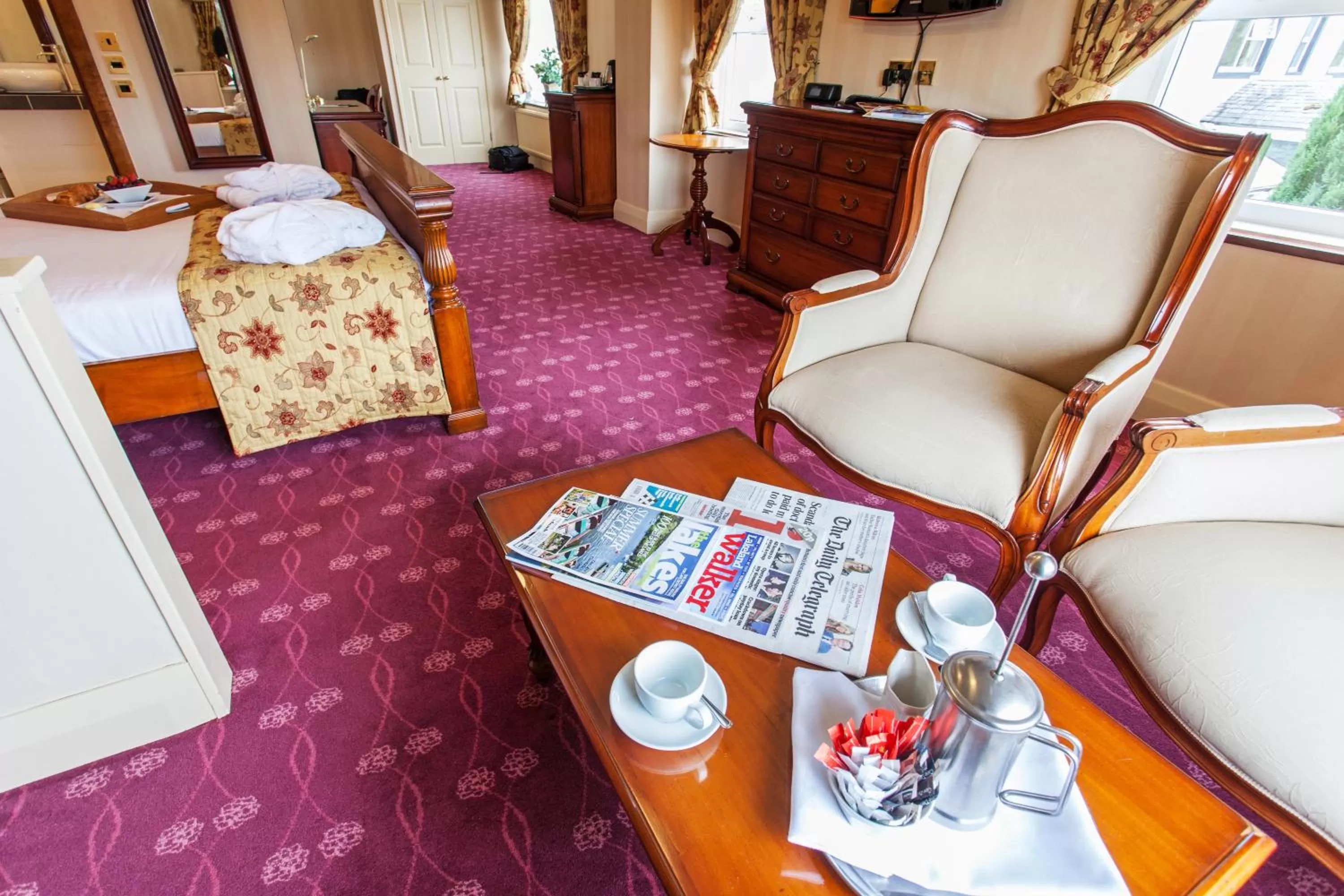 Bedroom, Seating Area in The Castle Inn Hotel by BW Signature Collection, Keswick