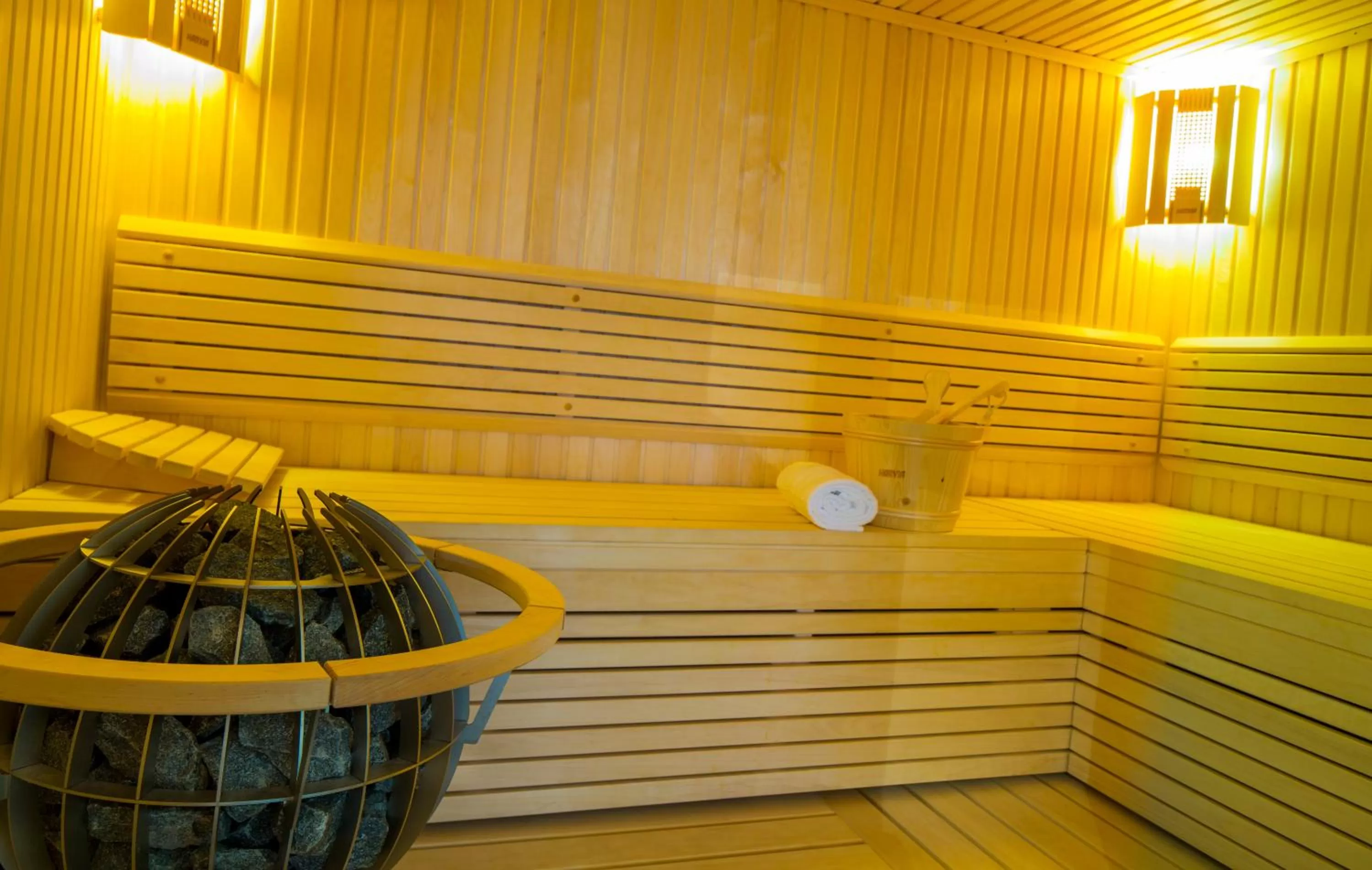 Sauna in Wellness- und Schneesporthotel Christiania