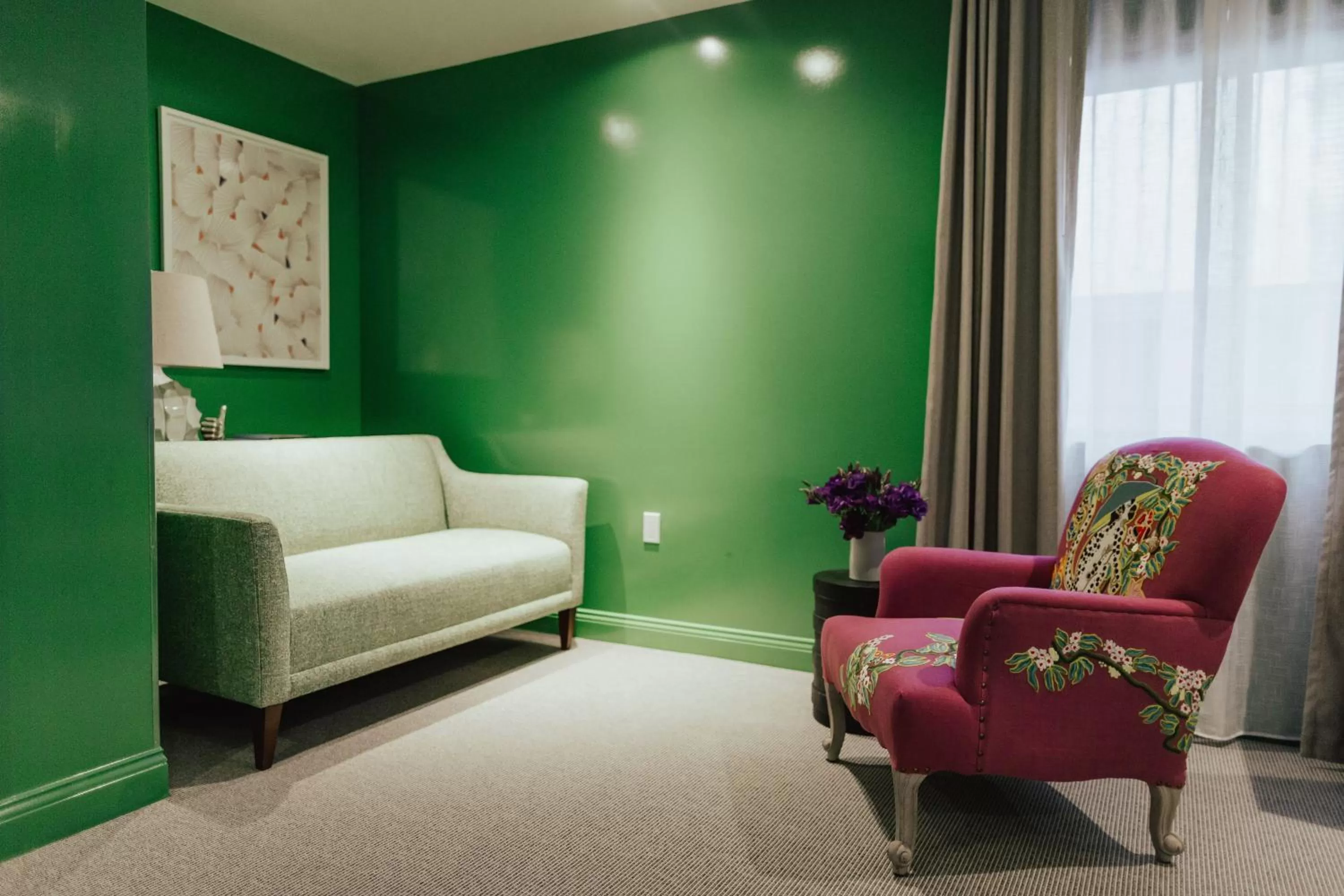 Bed in The Winston Solvang