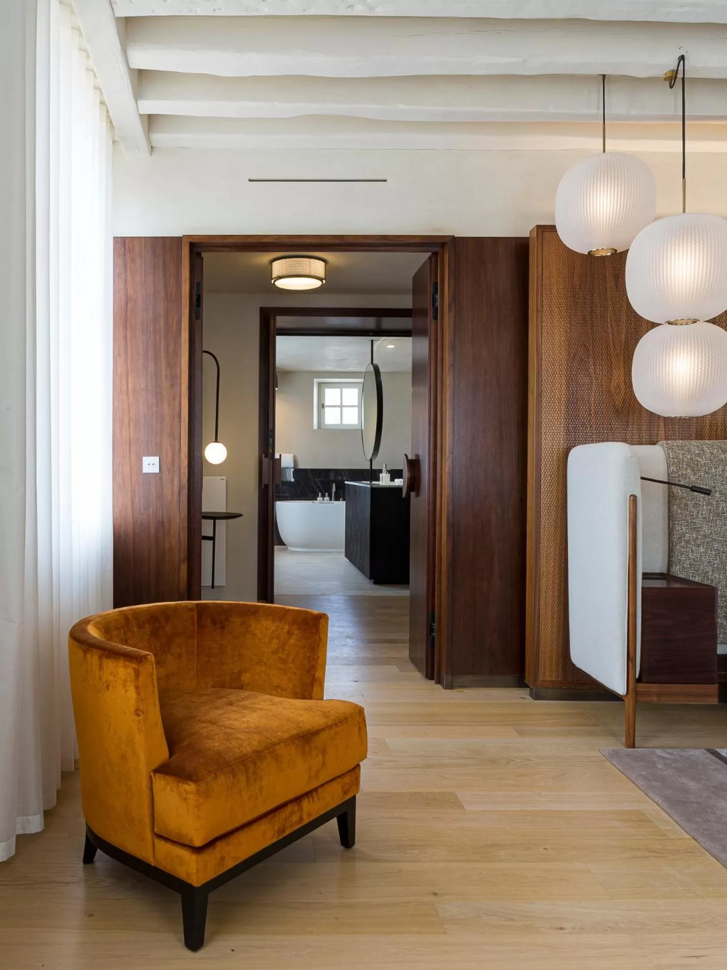 Living room in Hôtel de Pavie