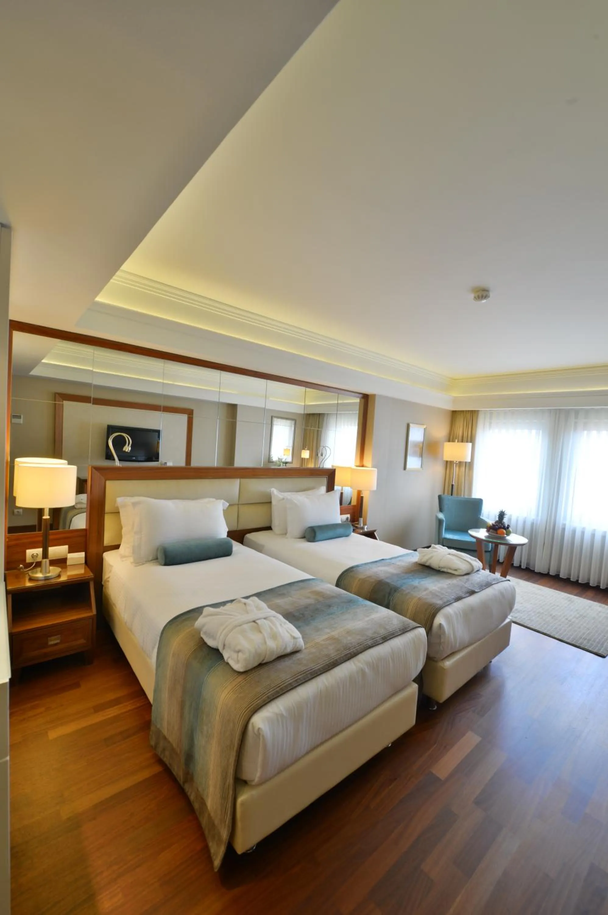 Bed in Marigold Thermal & Spa Hotel Bursa