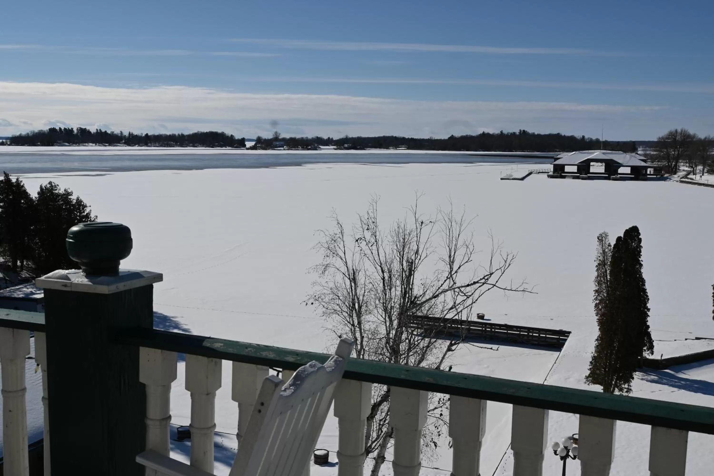 Balcony/Terrace in The Gananoque Inn