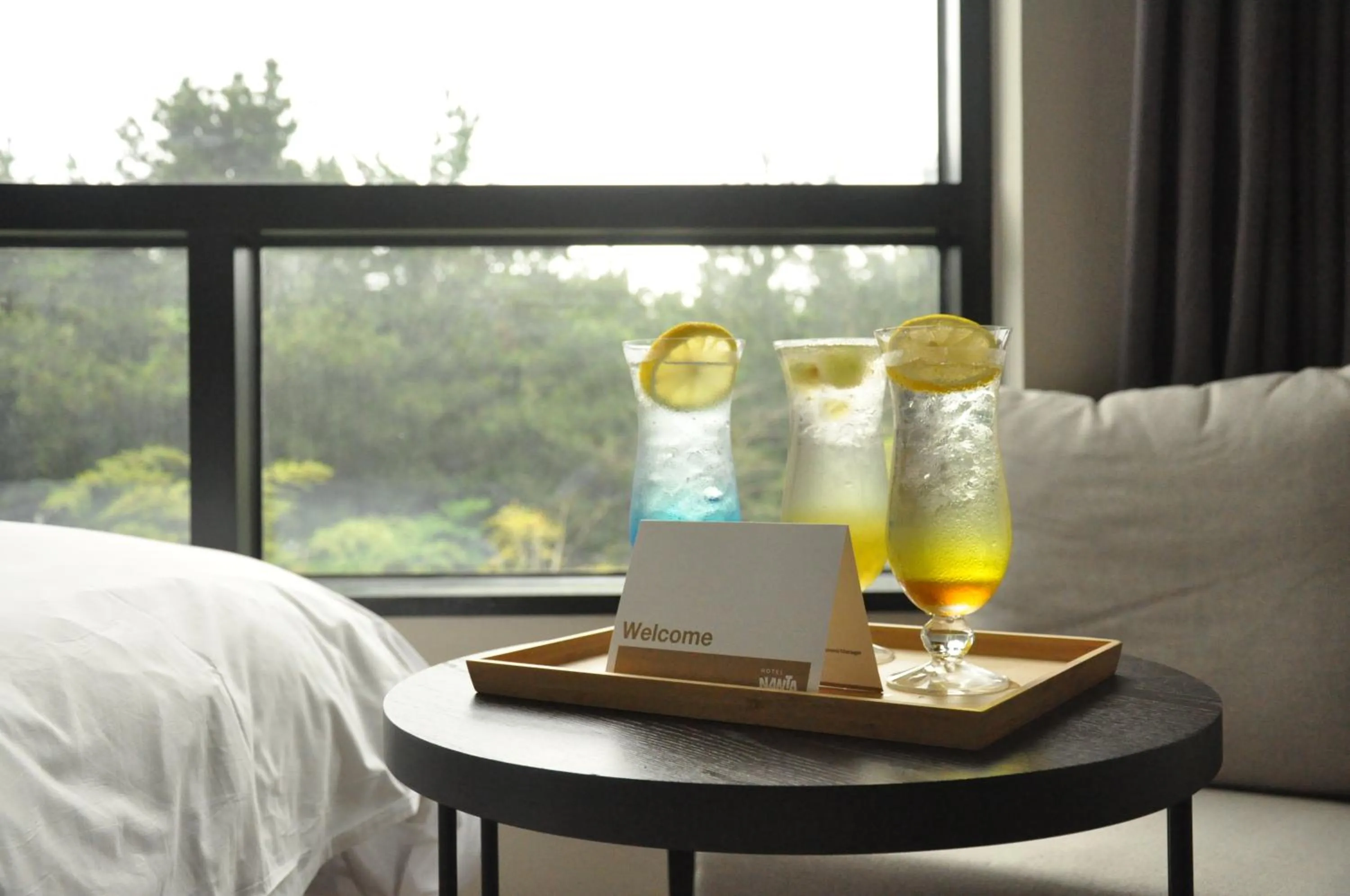 Bed in Hotel Nanta Jeju