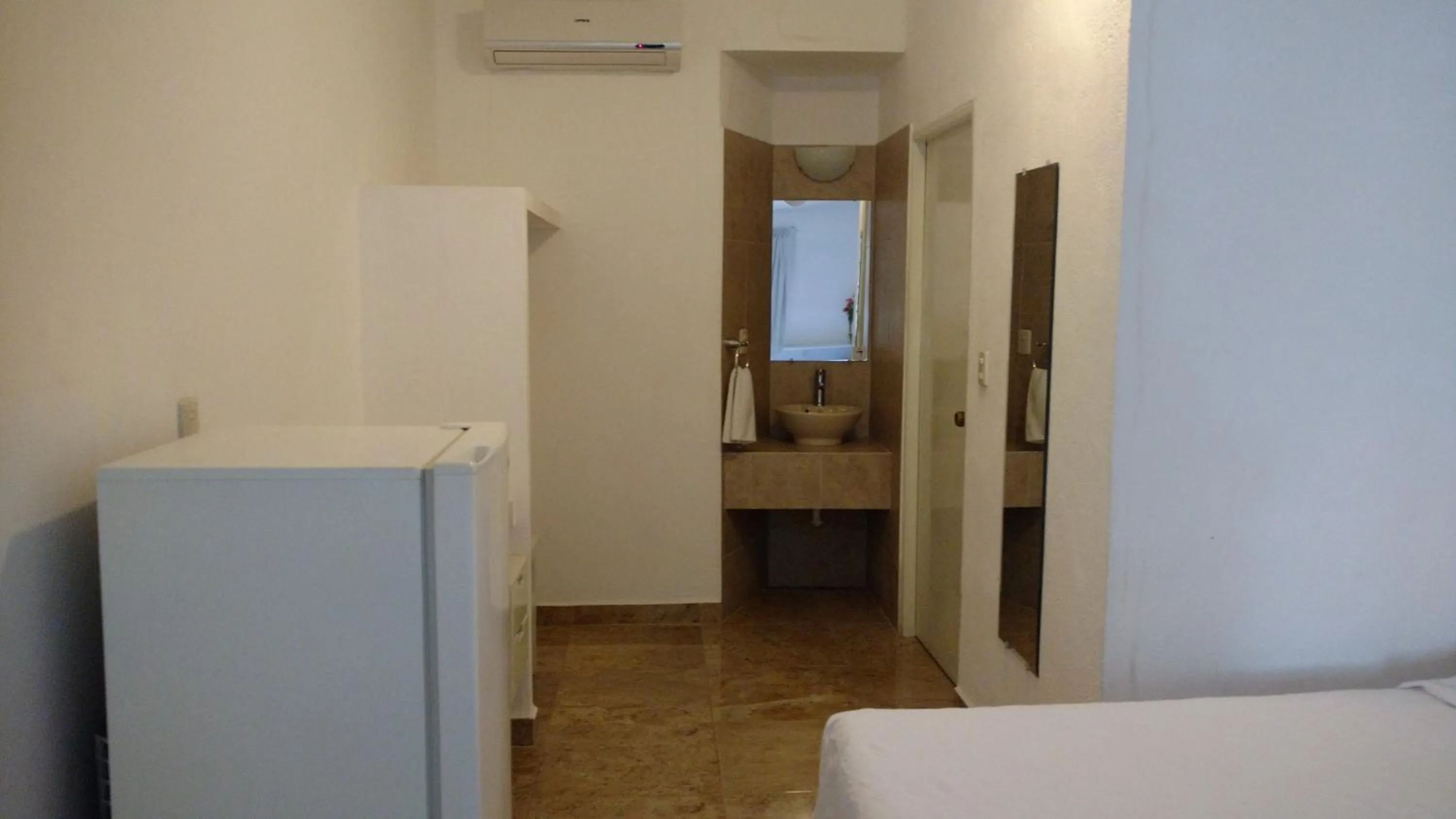 Bed in Hotel Olinalá Diamante