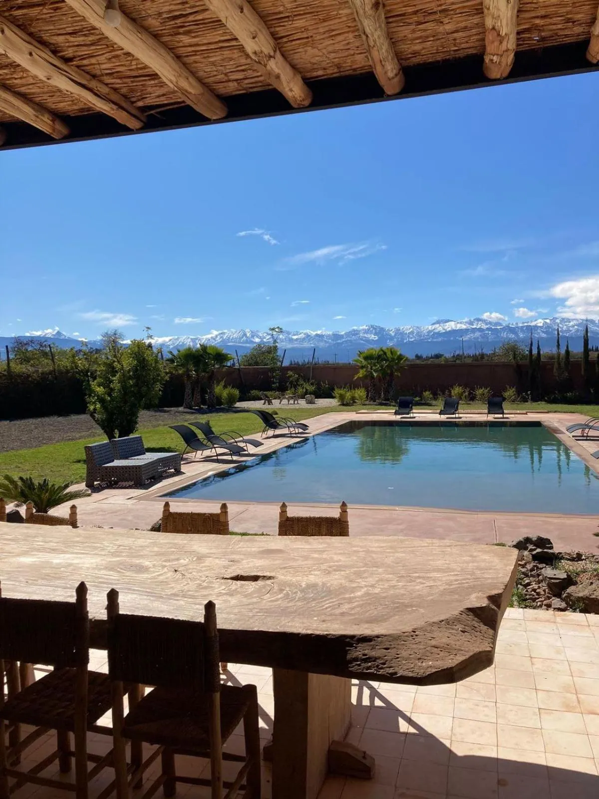 Patio in Fellah Hotel