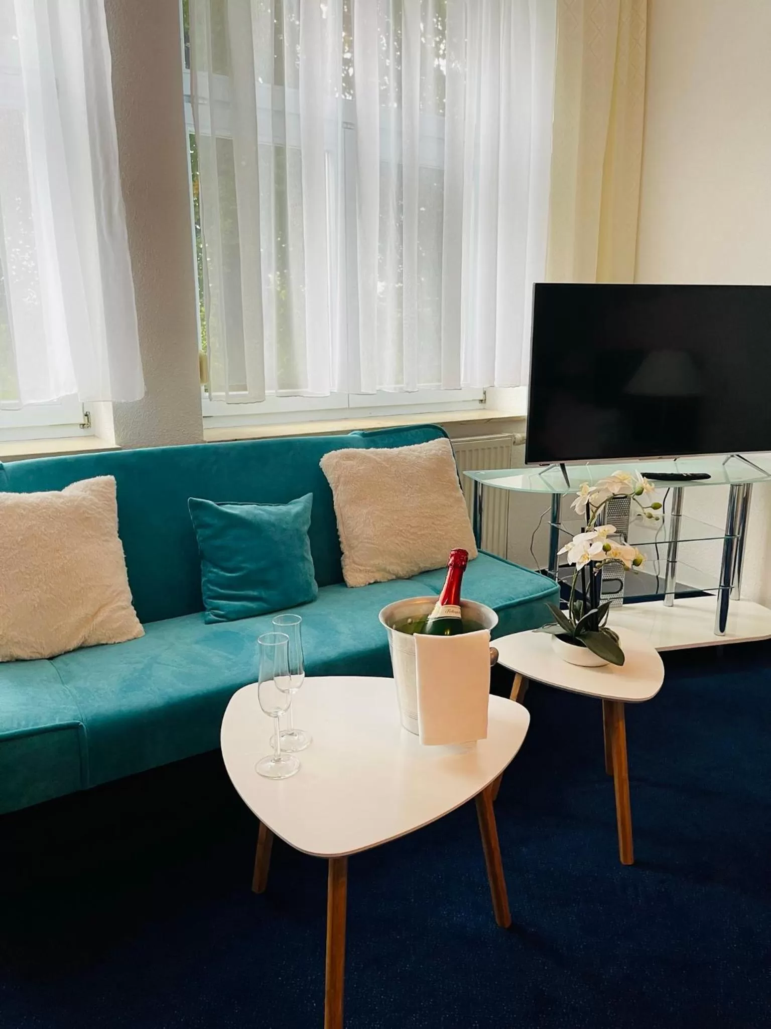 Living room in Parkhotel Waldschlösschen