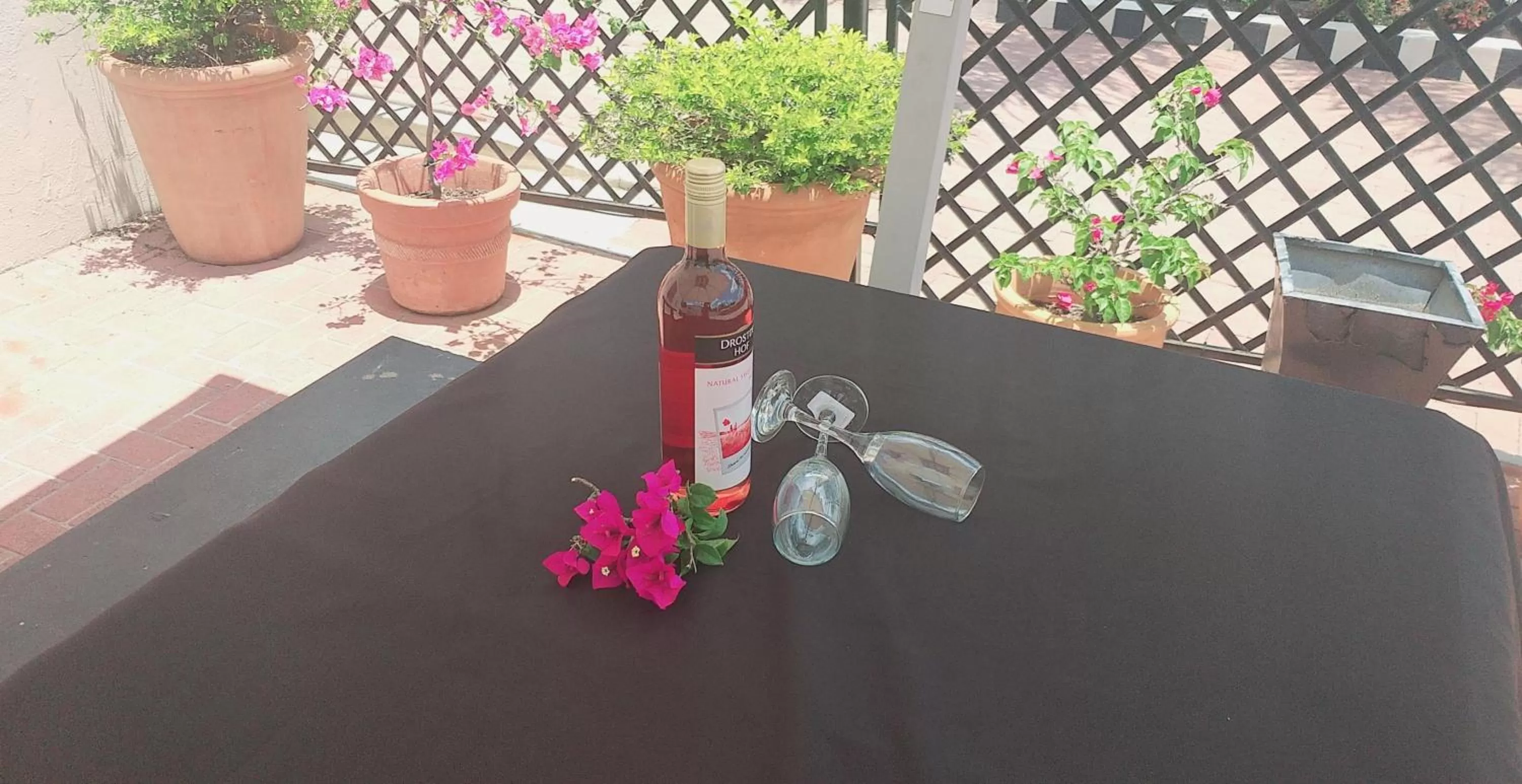 Patio in Premiere Classe Apartment Hotel