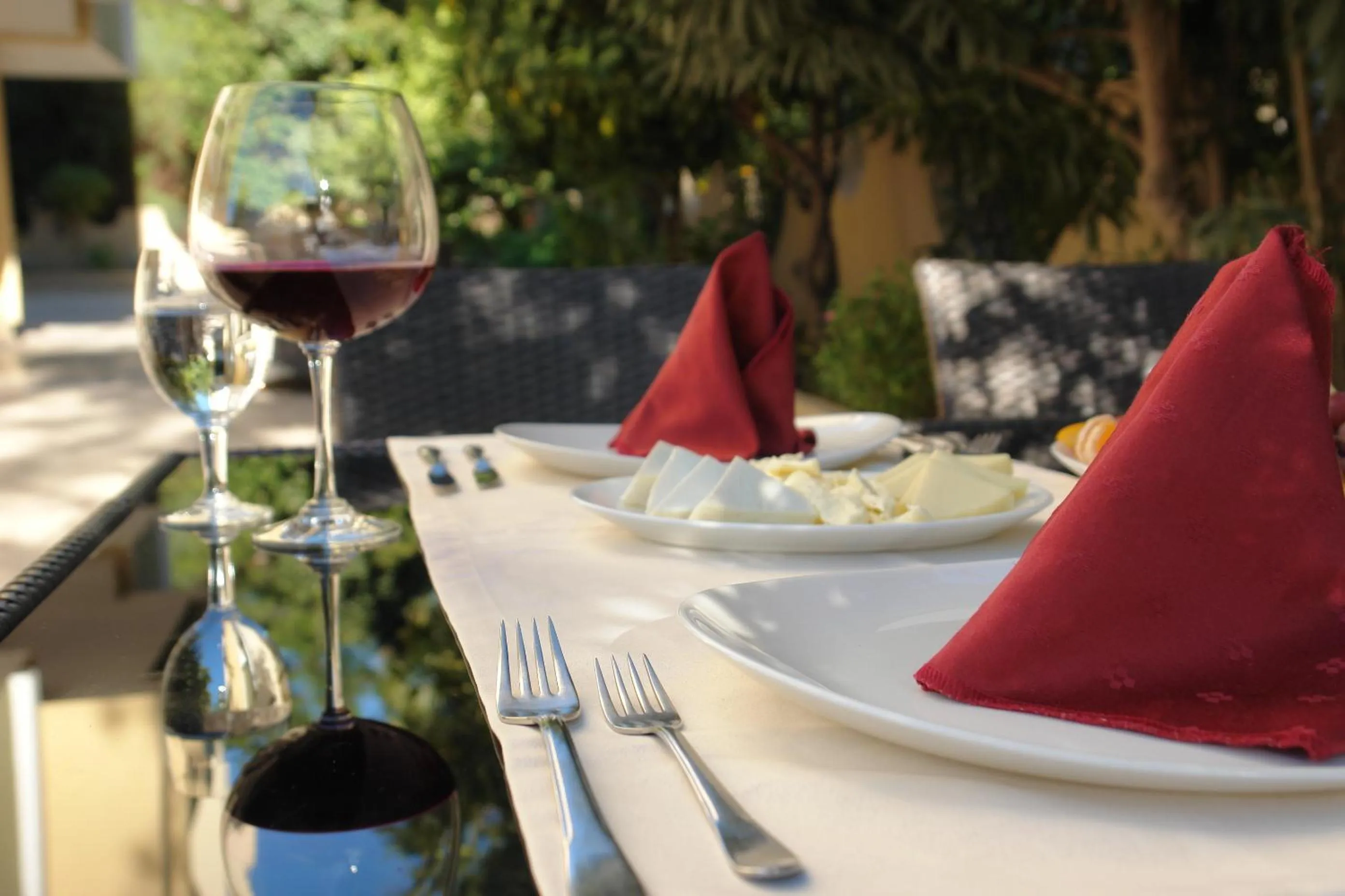 Food close-up in Ataer Hotel