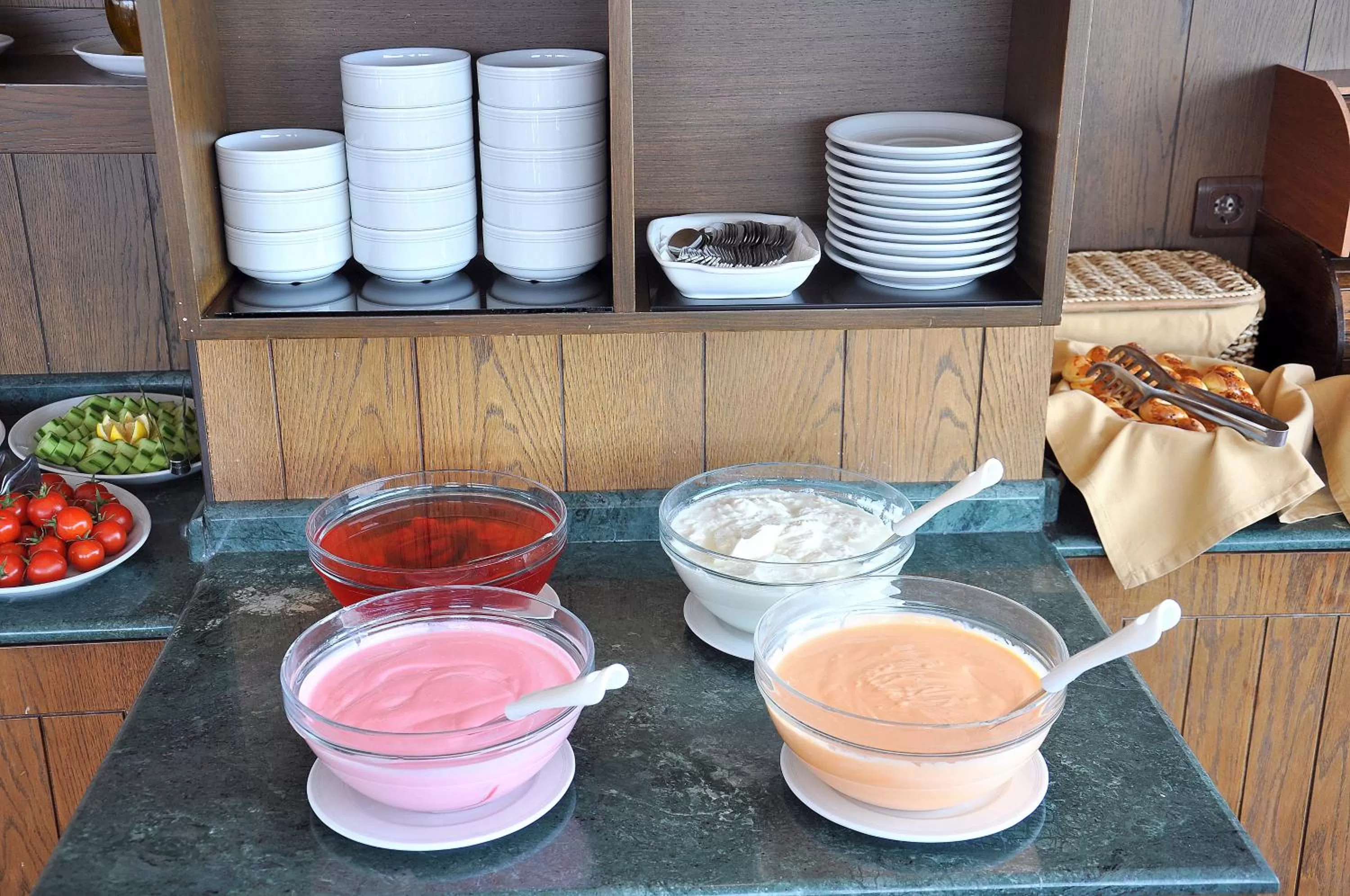 Buffet breakfast in Hotel Centrum Istanbul