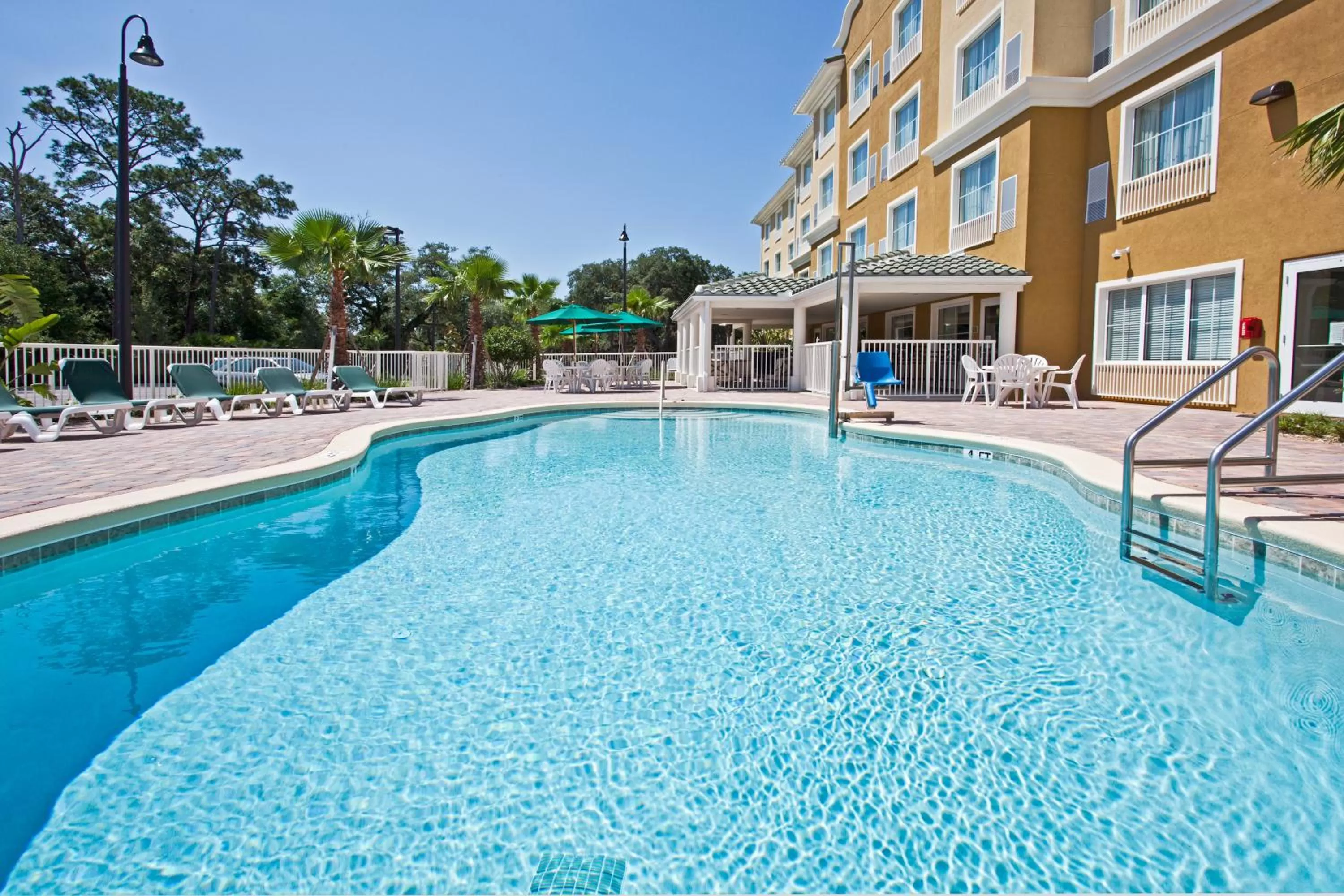 Swimming pool in Country Inn & Suites by Radisson, Port Orange-Daytona, FL