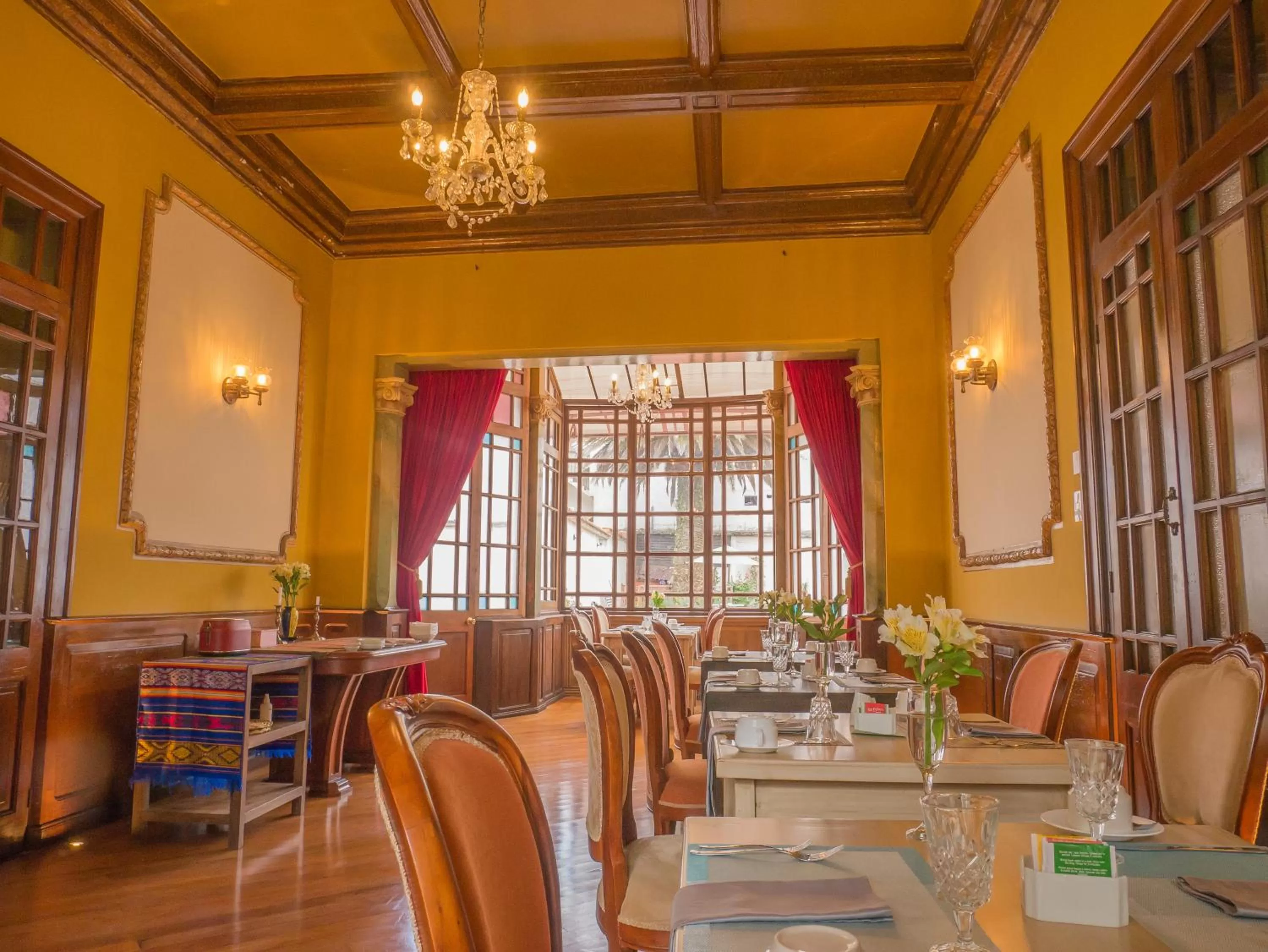 Restaurant/places to eat in Boutique Hotel in Quito Hotel Casona 1914