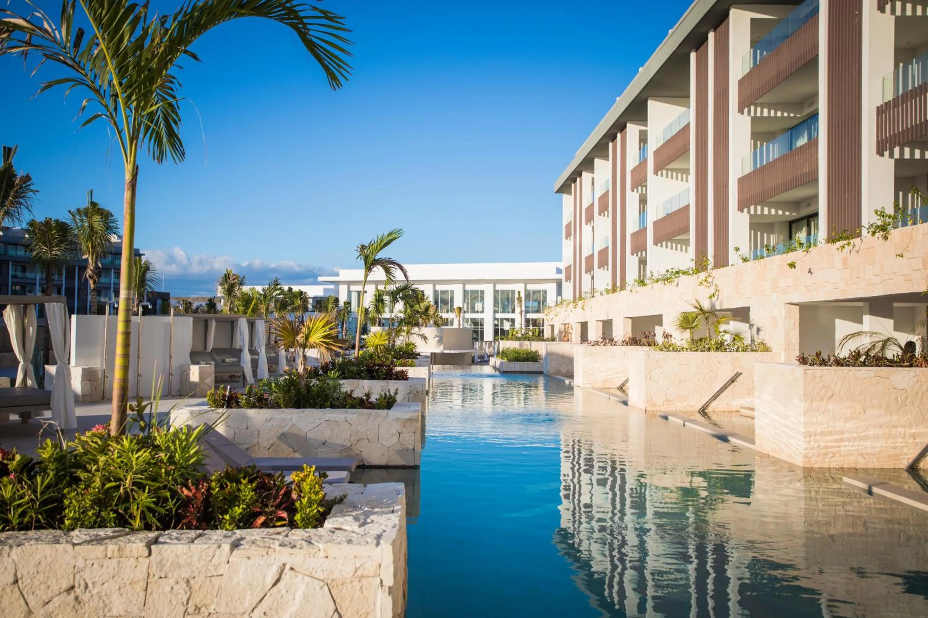 Pool view in Majestic Elegance Costa Mujeres - All Inclusive