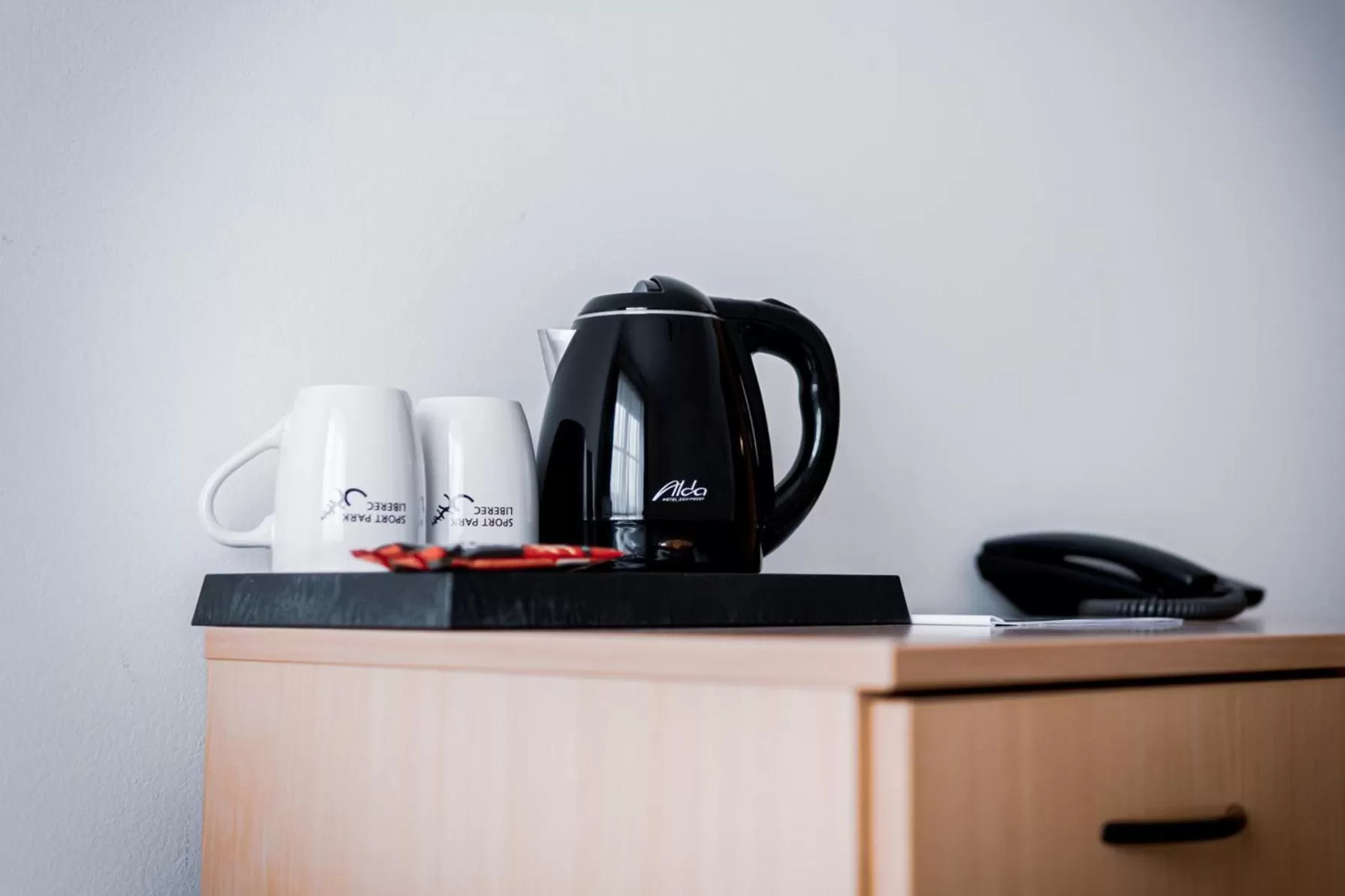 Coffee/tea facilities in Hotel Arena Liberec