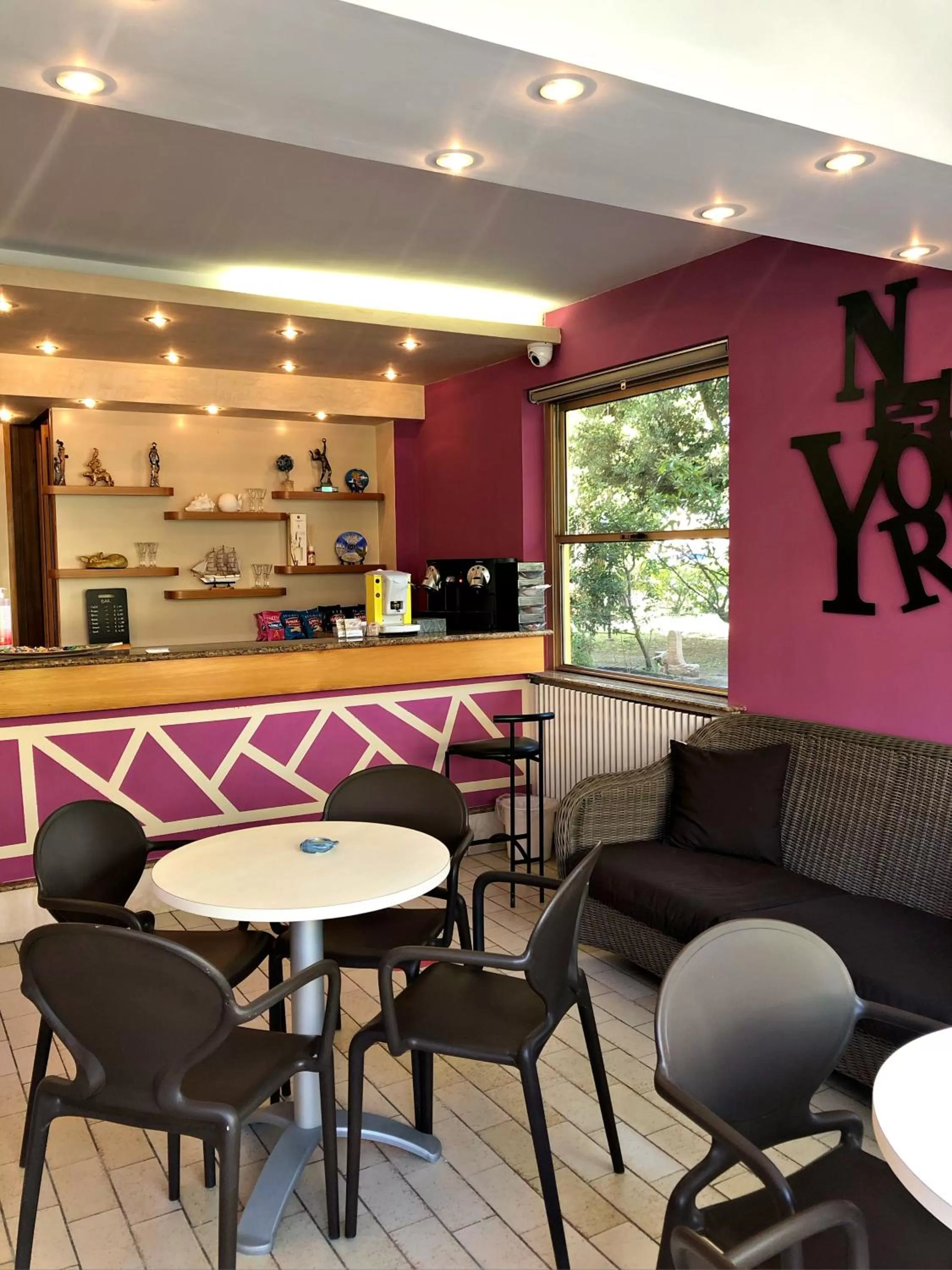 Lobby or reception in Hotel del Falco