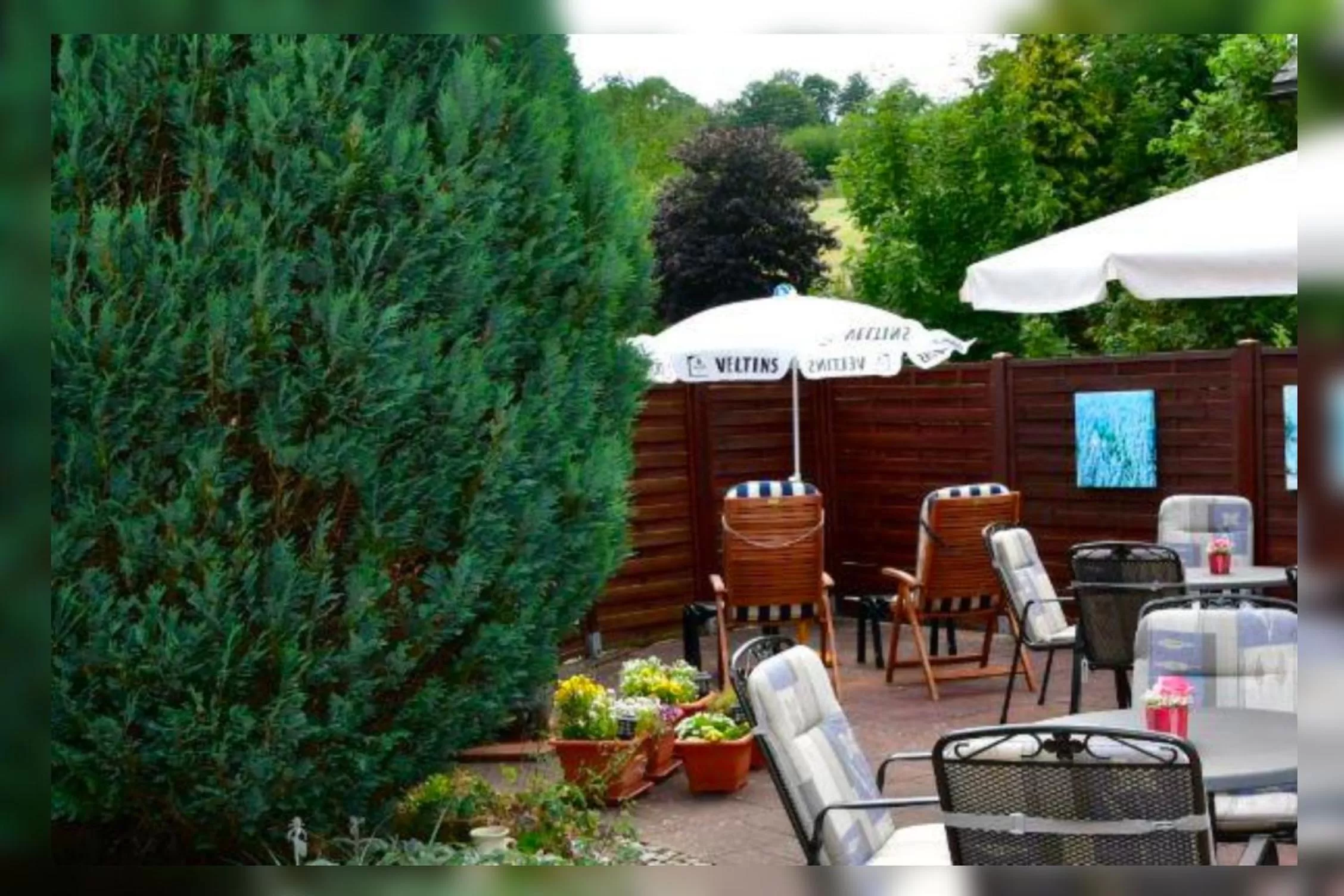 Garden in Haus Erlen