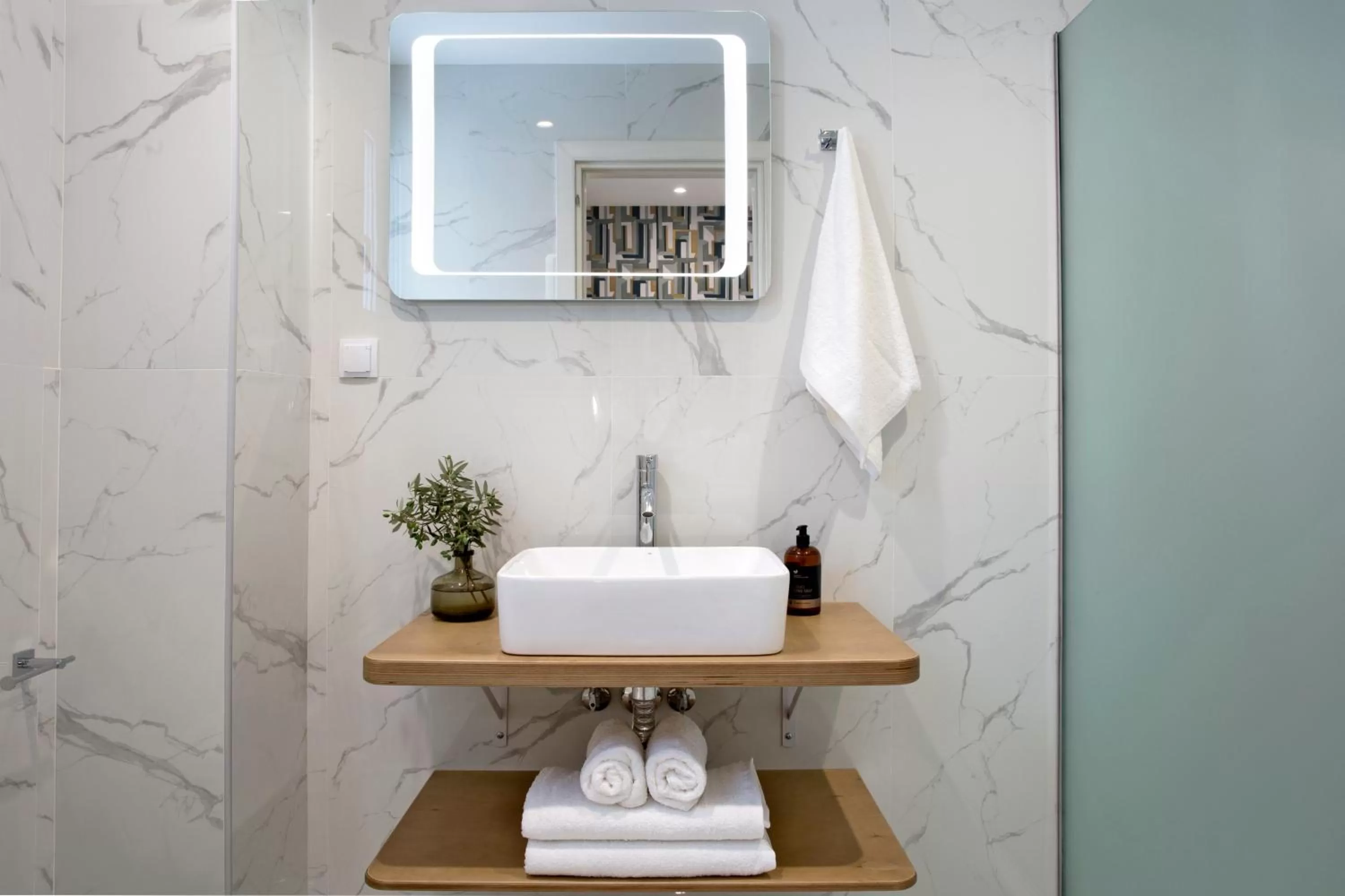 Bathroom in Hypnos Inn Athens