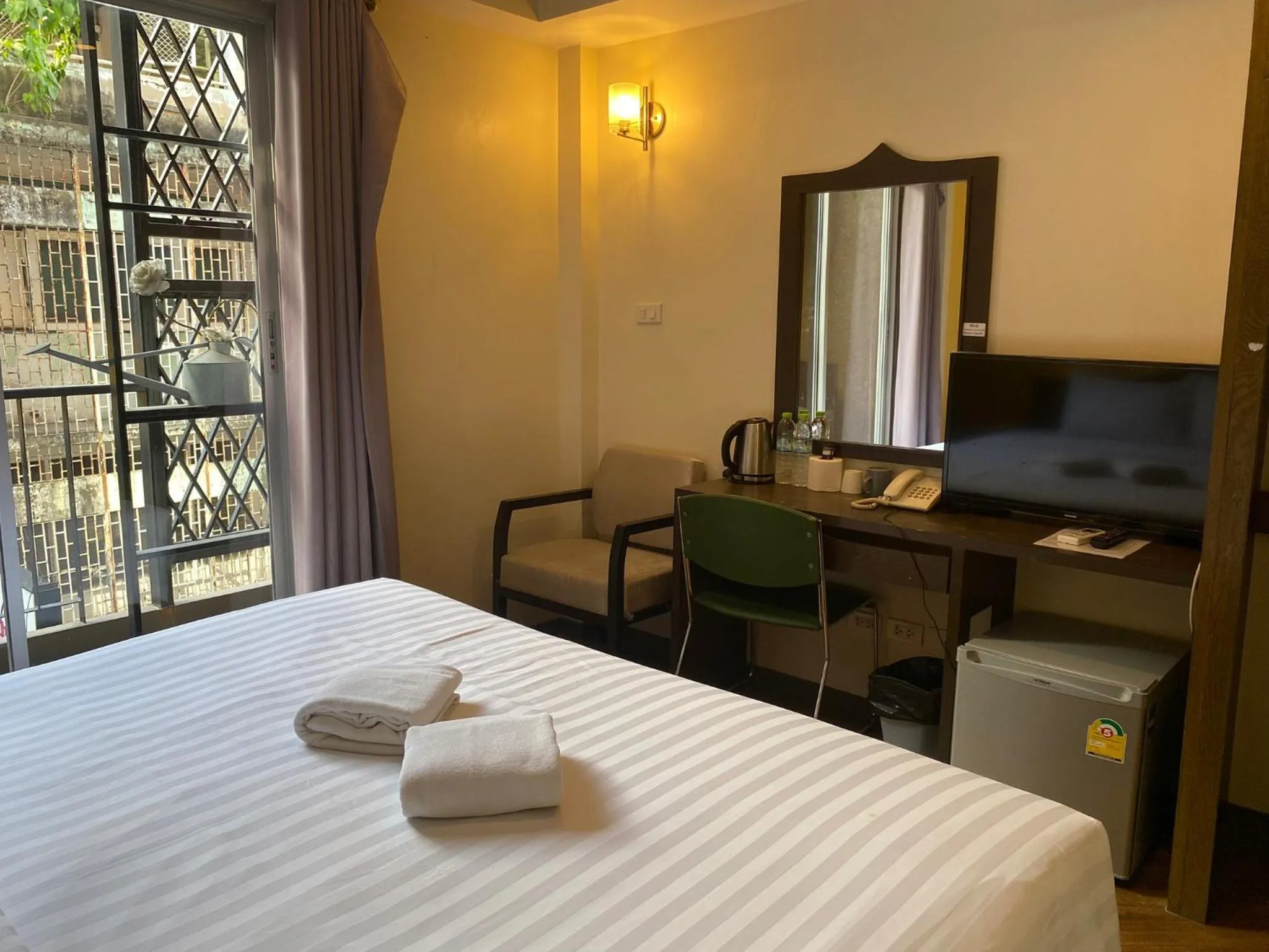 Bed in Vinary Hotel Sukhumvit