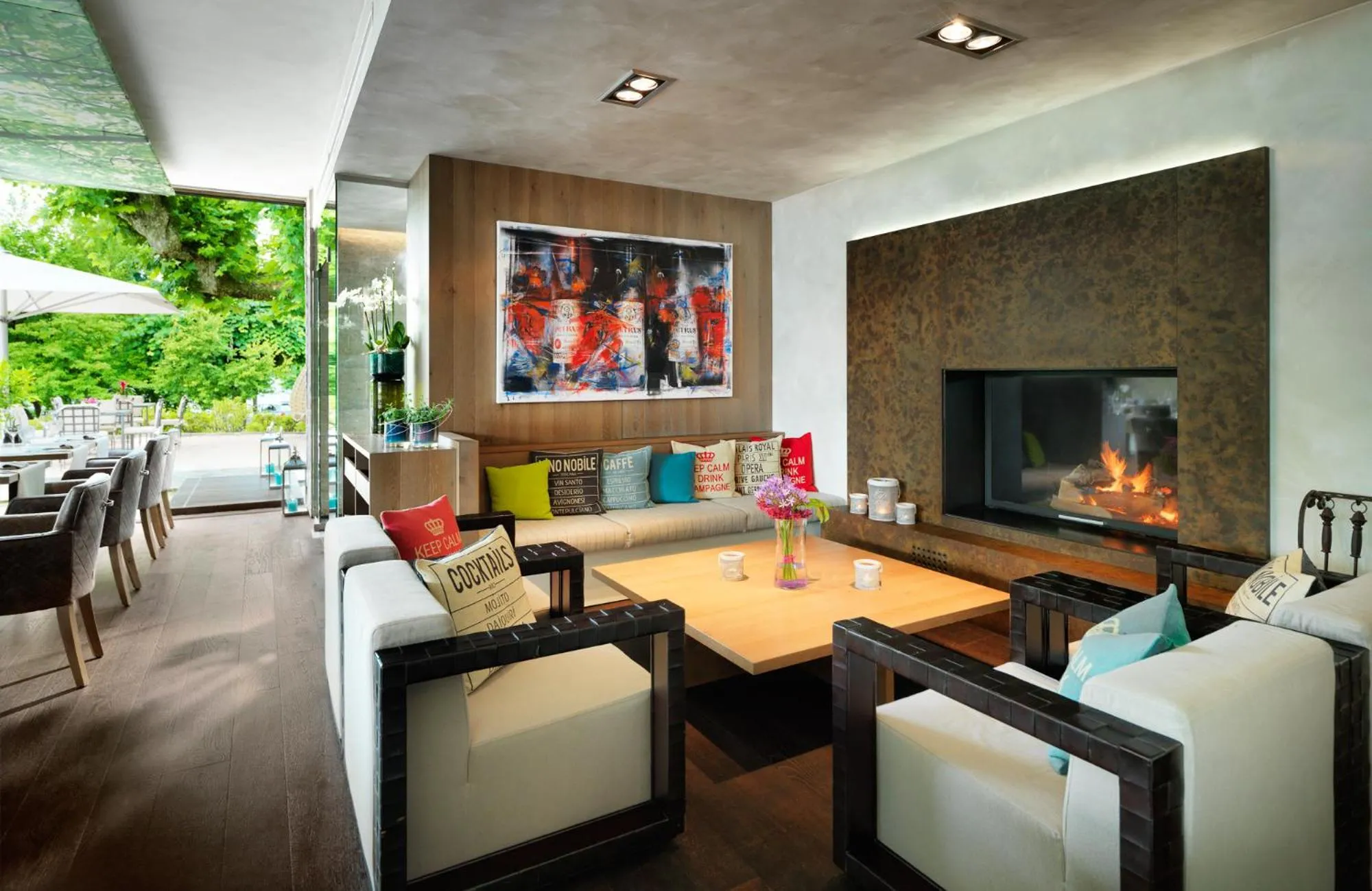 Lounge or bar in Giardino Lago