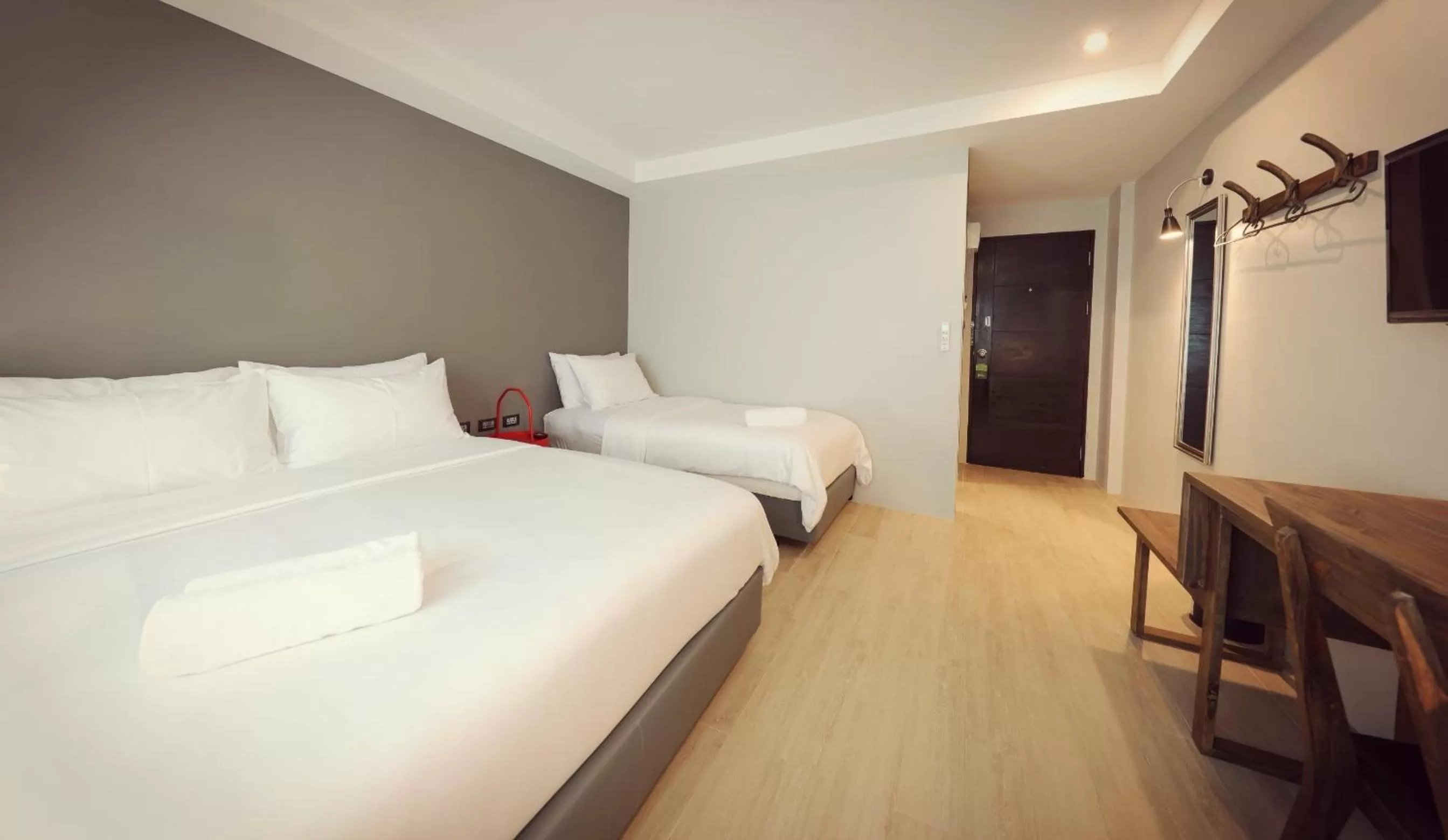 Bed in Get GuestHouse 2 ( Sangsri soi 4)