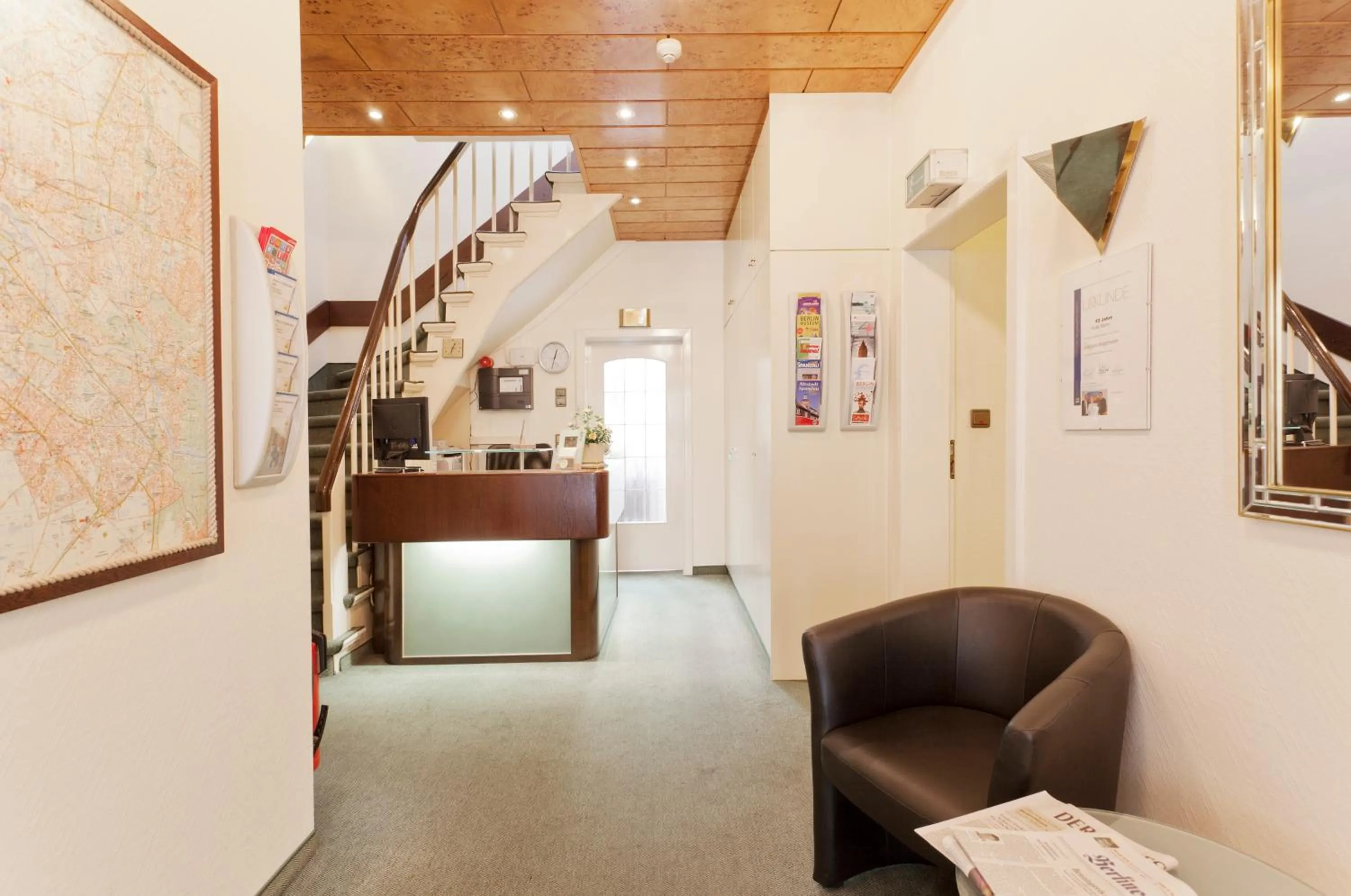 Lobby or reception in Hotel Benn