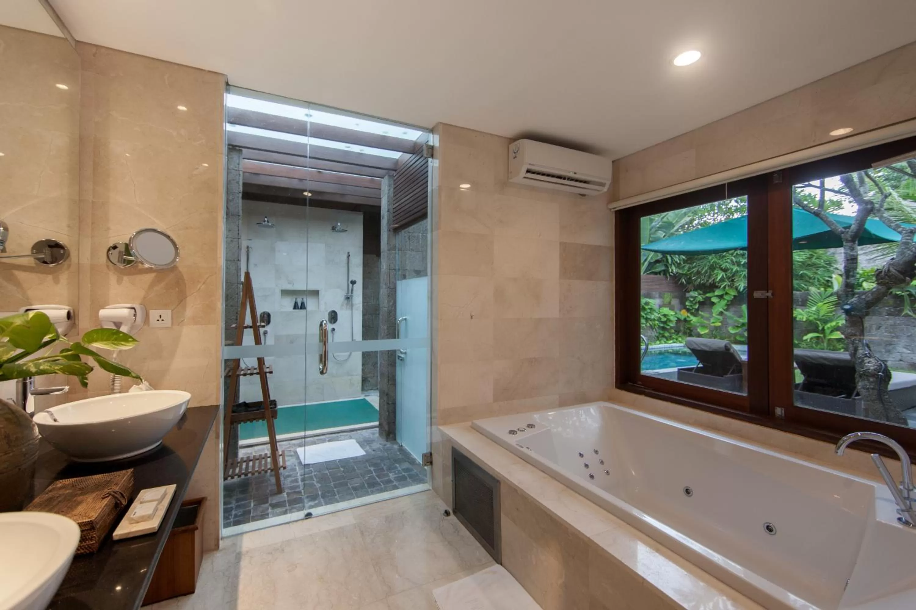 Bathroom in Legian Beach Hotel