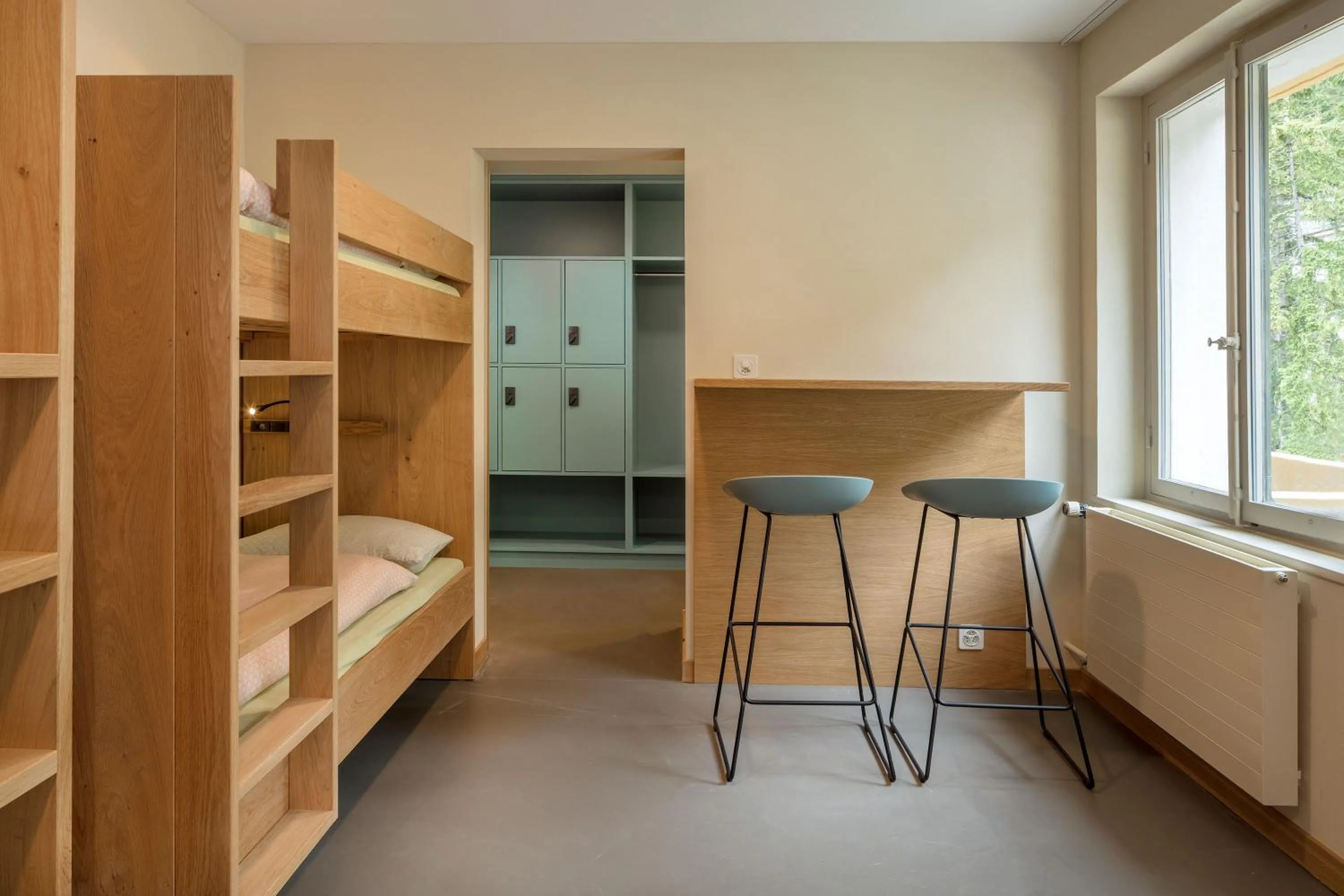 Photo of the whole room in Crans-Montana Youth Hostel