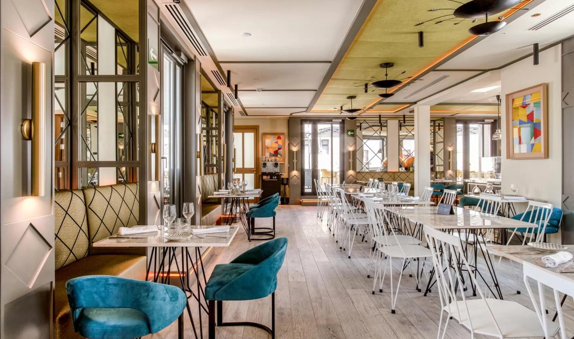 Restaurant/places to eat in Pestana CR7 Gran Vía Madrid