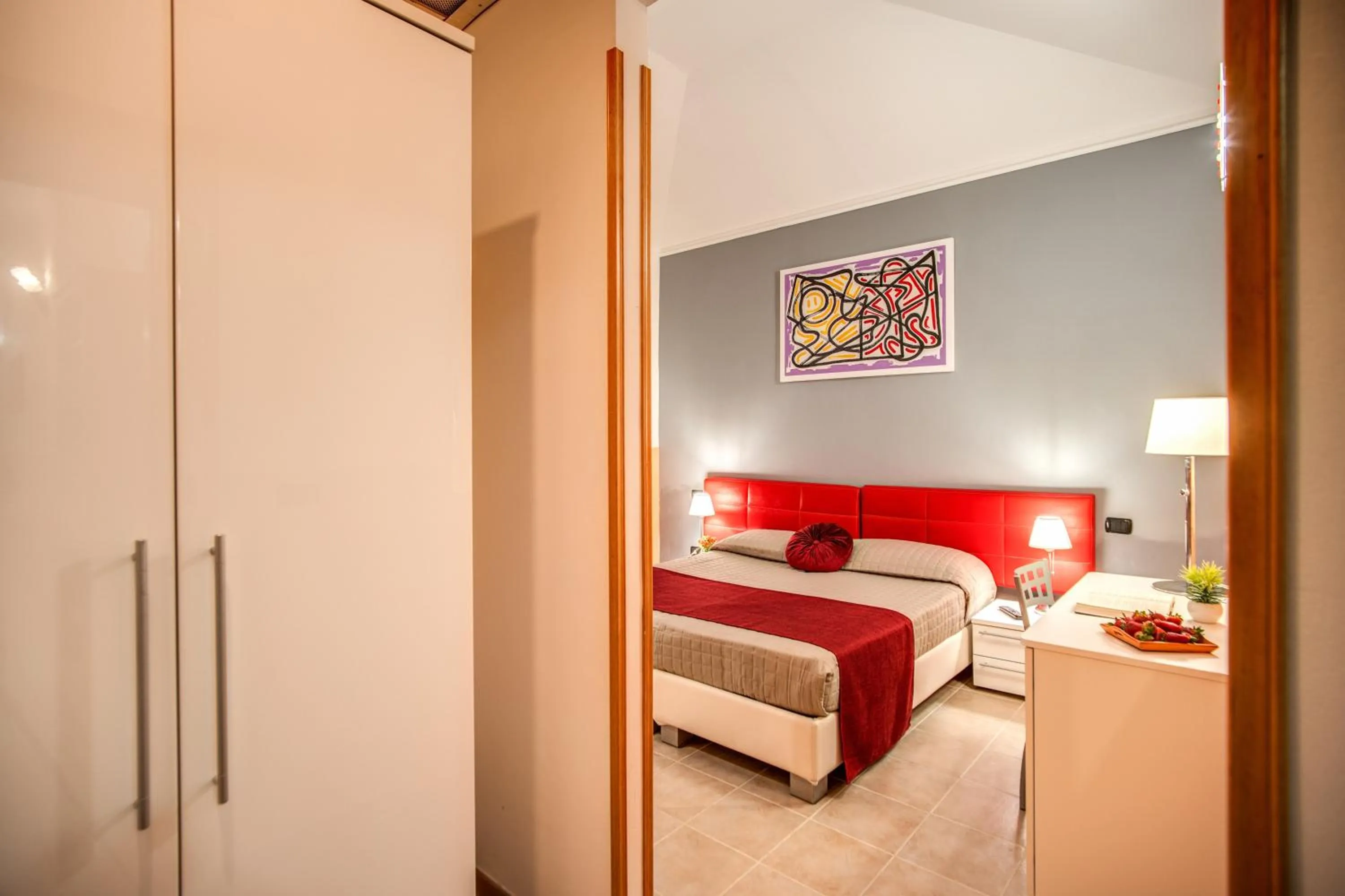 Bedroom, Bed in Magnifico Rome