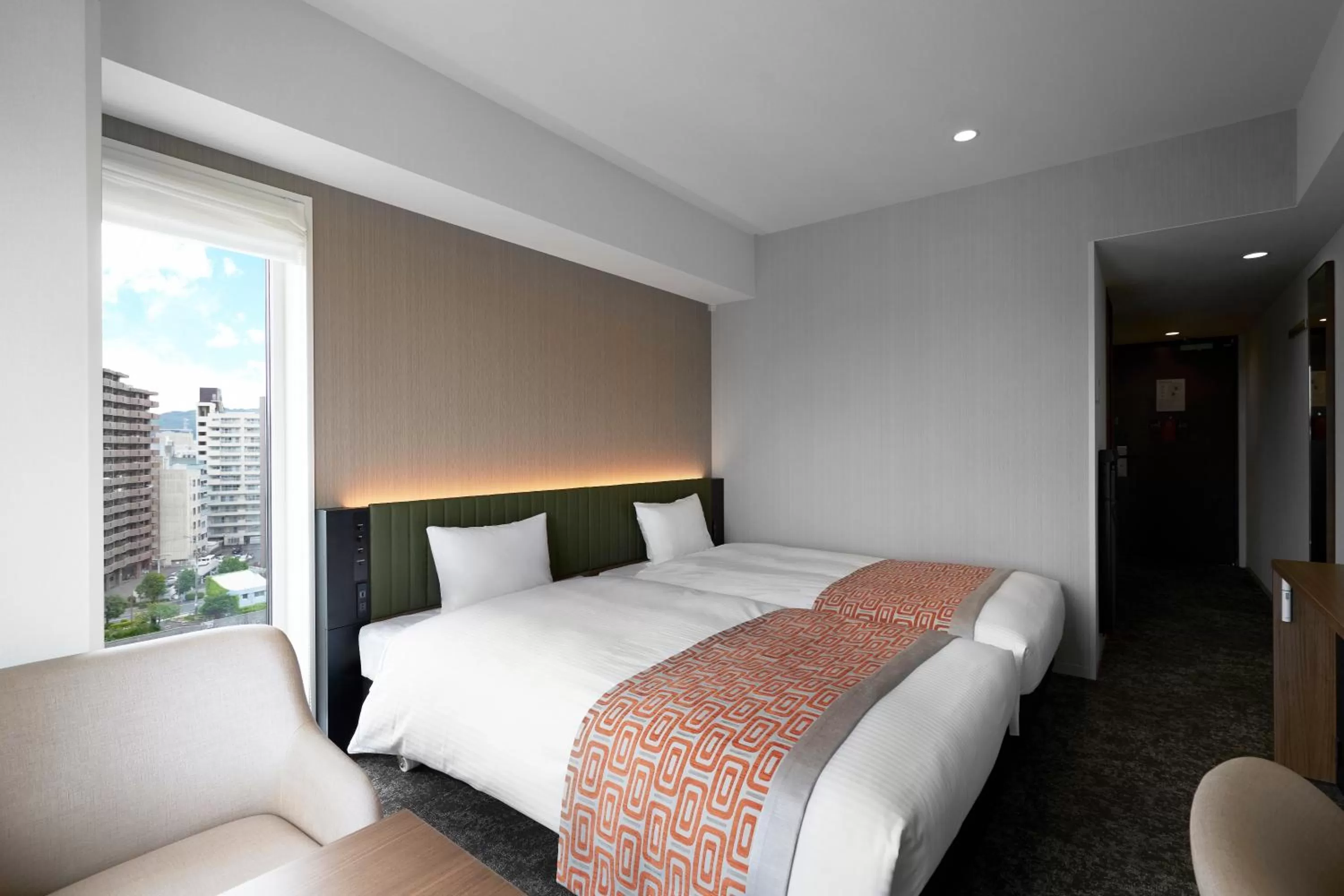 Photo of the whole room, Bed in Daiwa Roynet Hotel Morioka Ekimae