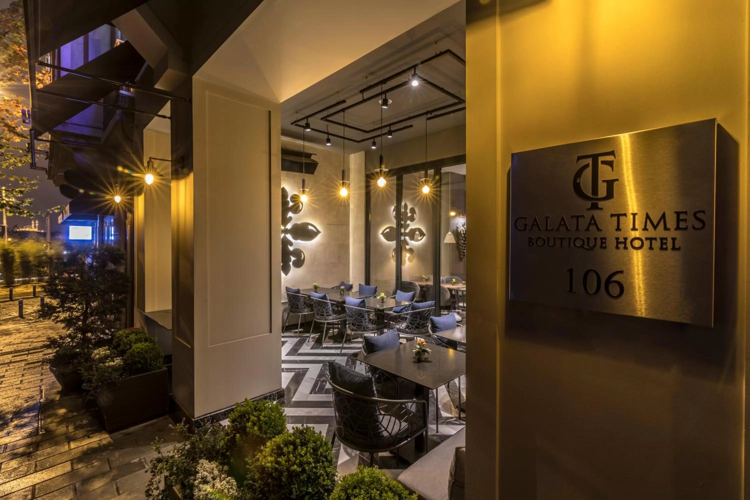 Facade/entrance in Galata Times Hotel