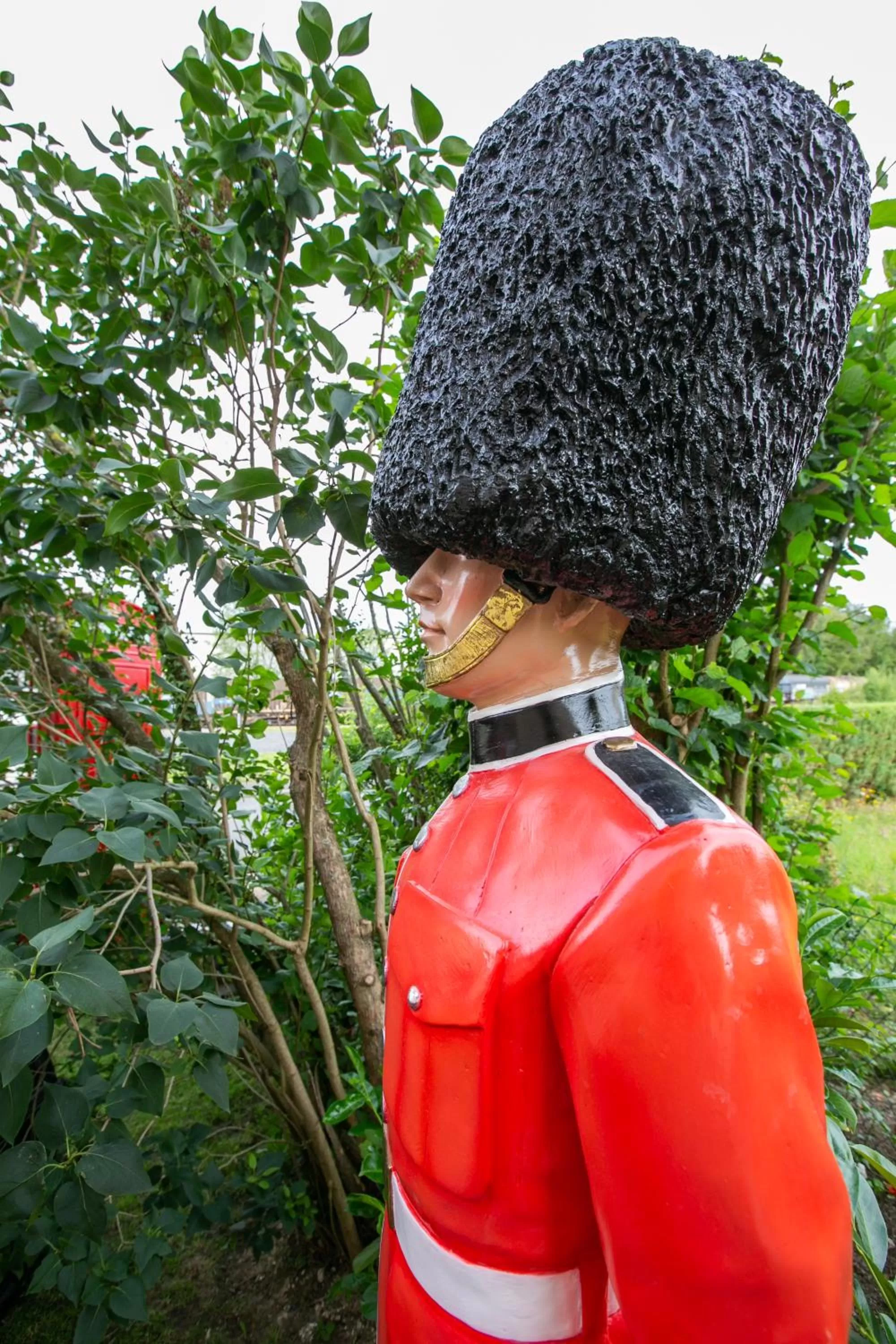 Garden in The Little Britain Inn Themed Hotel One of a Kind In Europe