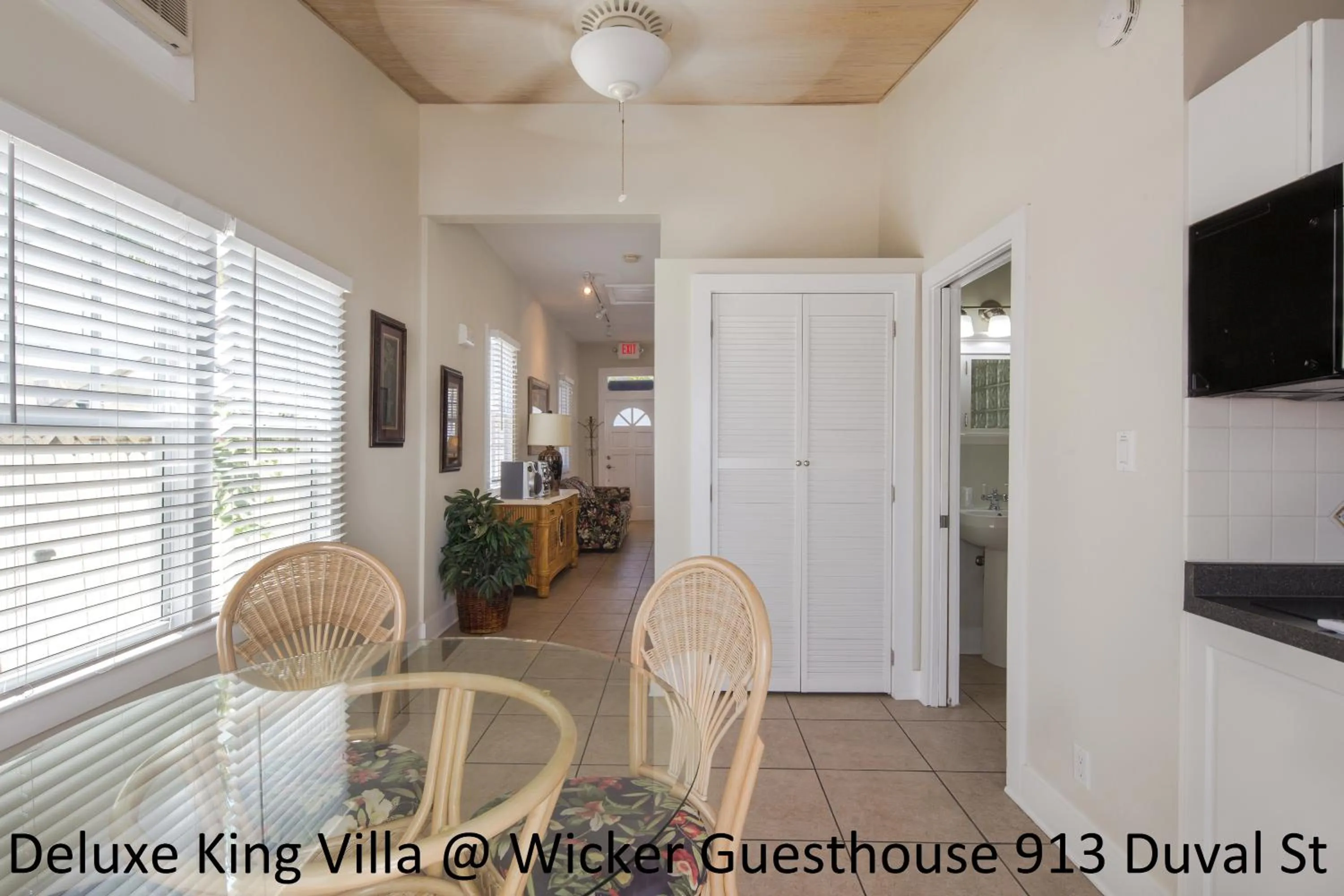 Dining area in Wicker Guesthouse
