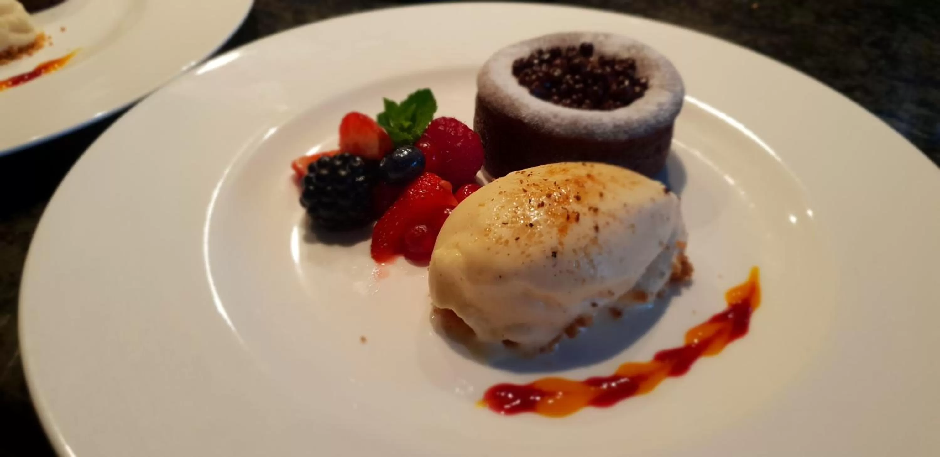 Food close-up in Hotel Restaurant Verst