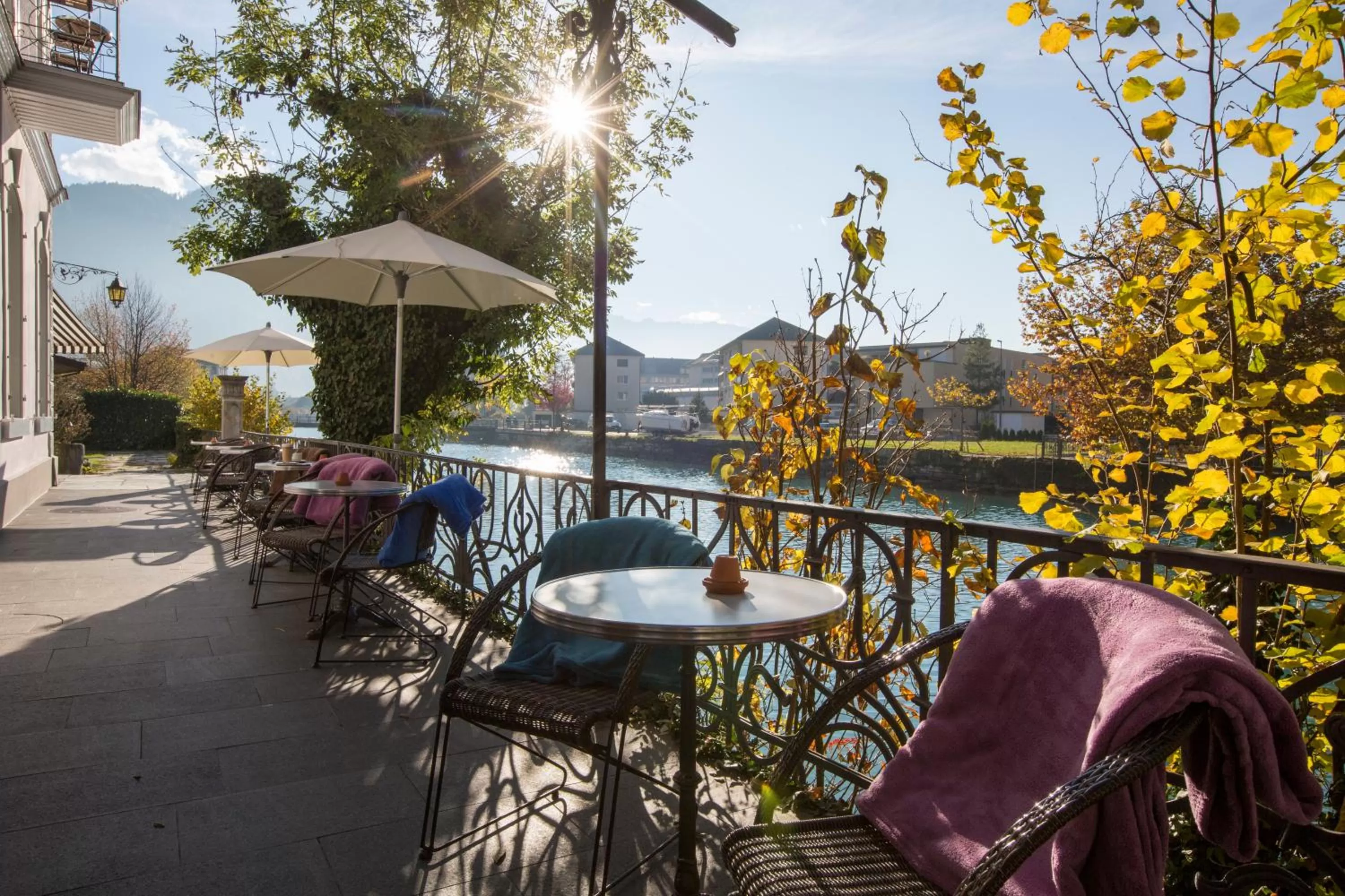Balcony/Terrace in Boutique Hotel Bellevue