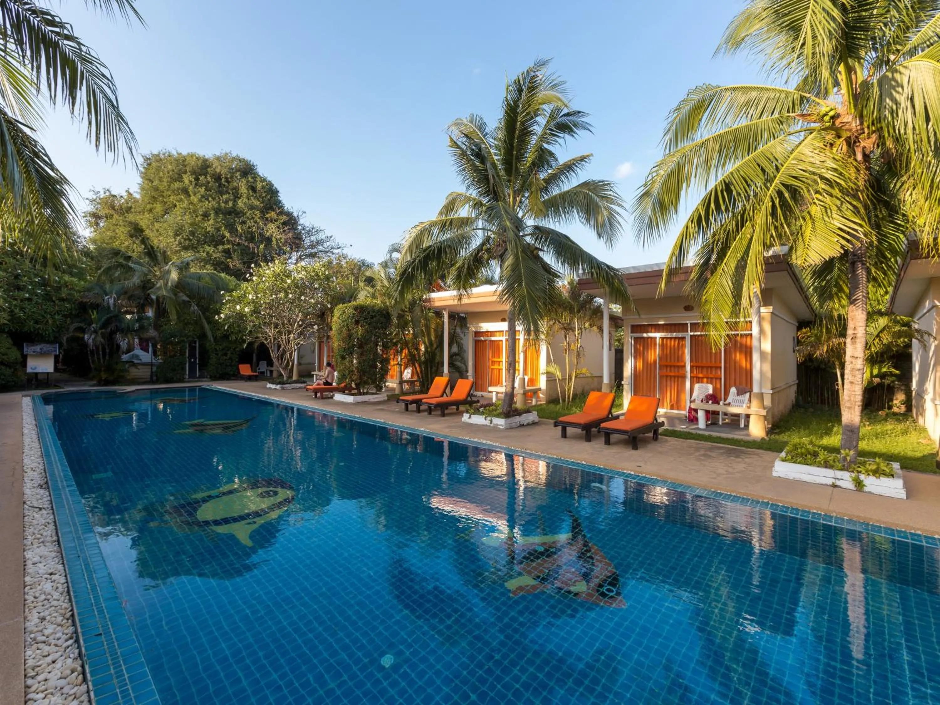 Swimming pool in Phuket Sea Resort SHA Extra Plus