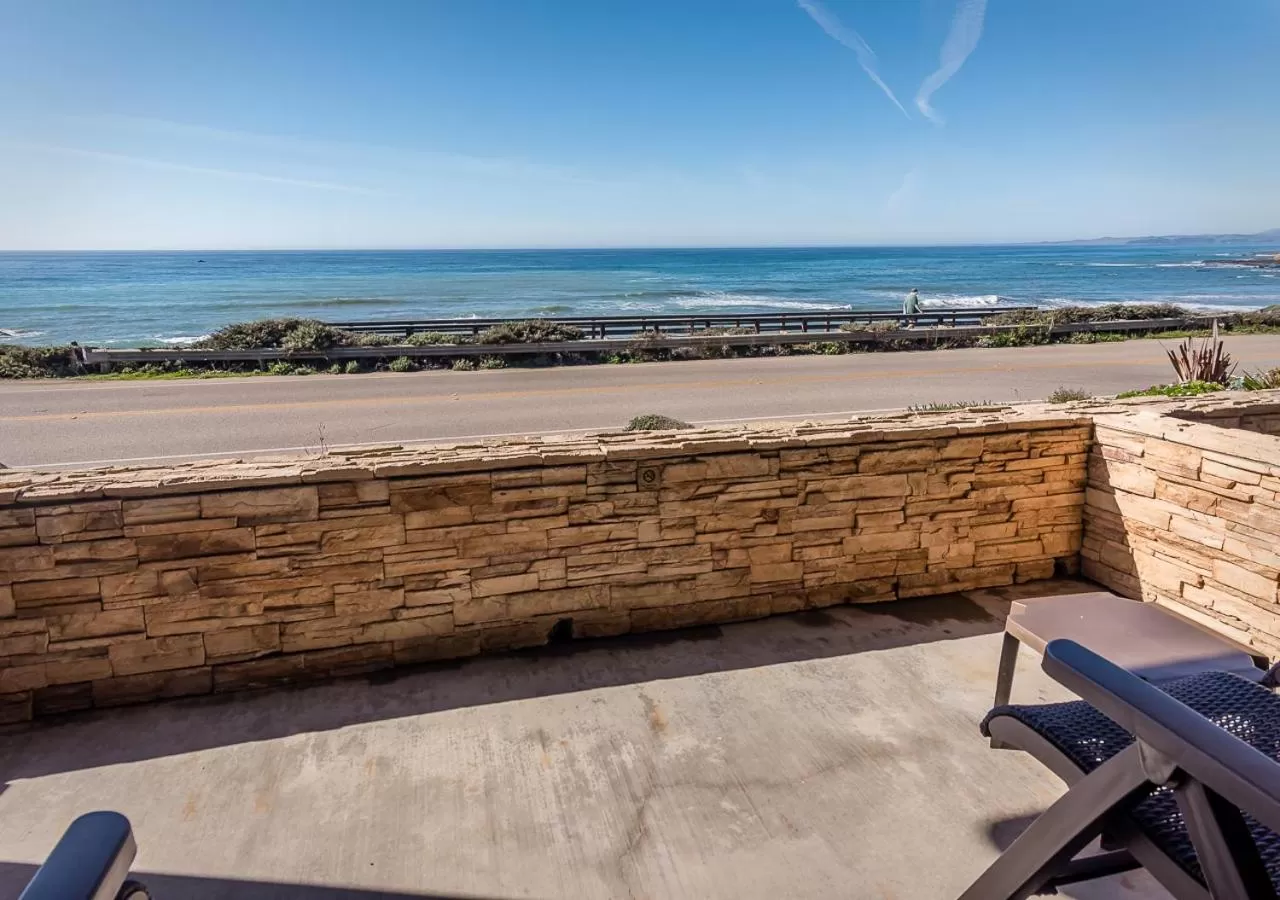 Patio, Beach in Moonstone Landing