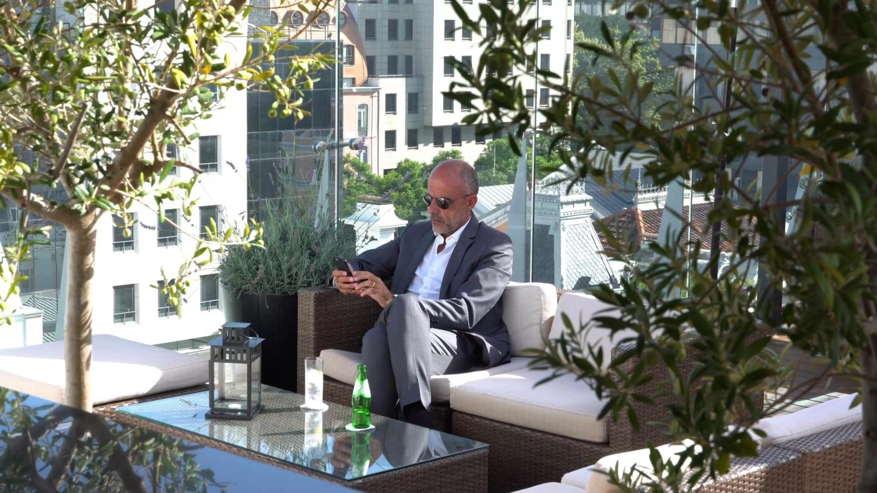 Balcony/Terrace in PortoBay Liberdade