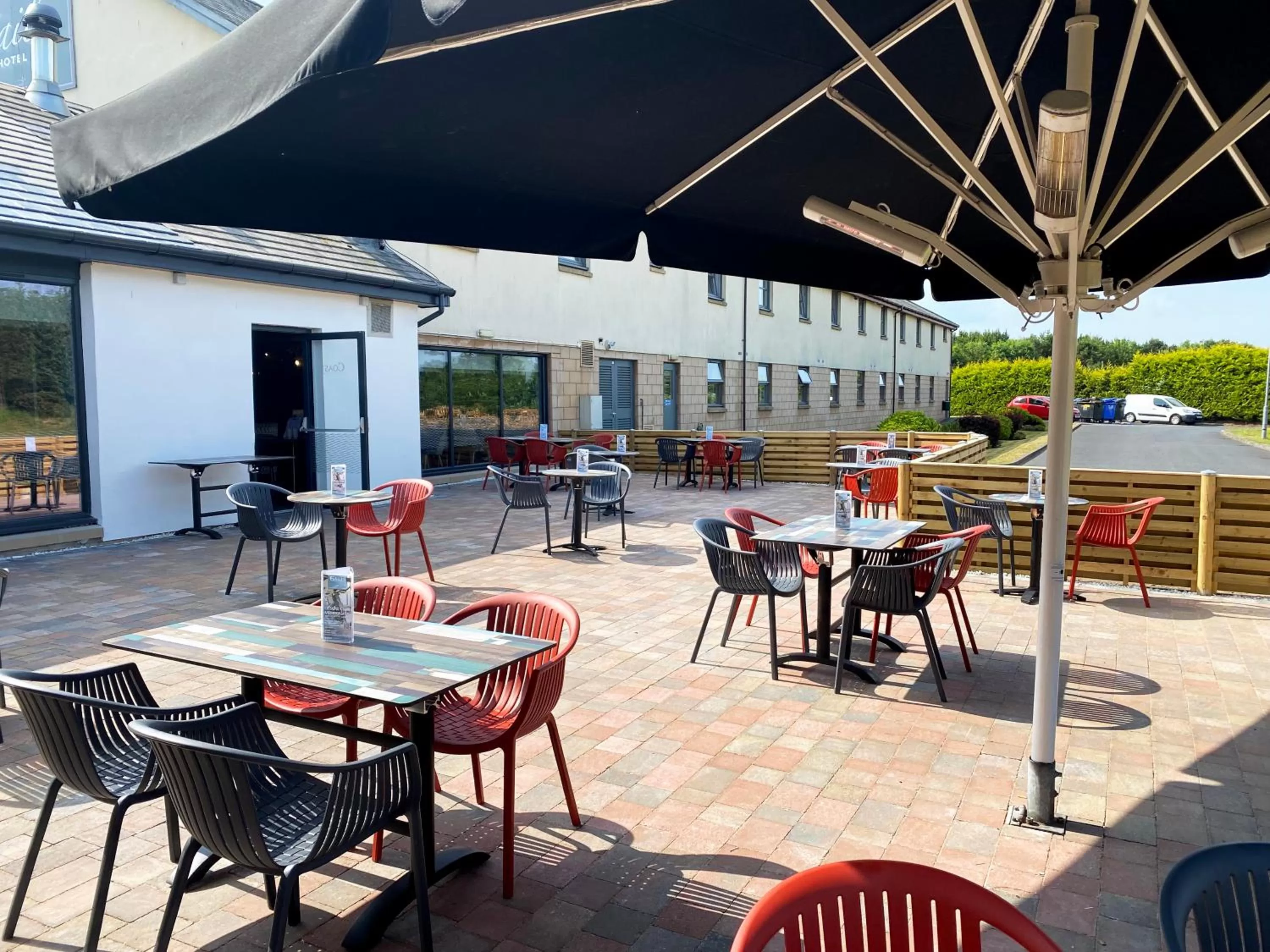 Patio in The Gailes Hotel & Spa