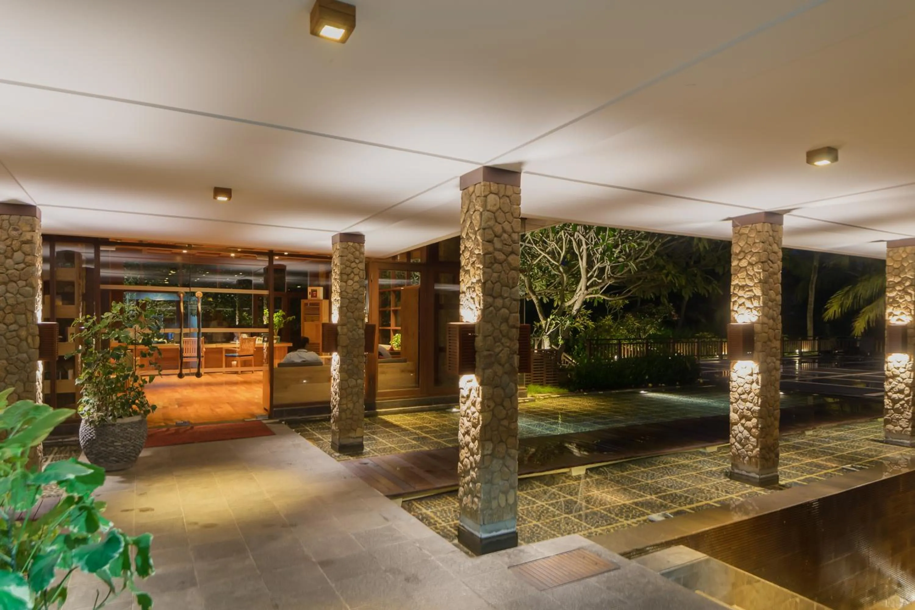 Lobby or reception in The Samaya Ubud