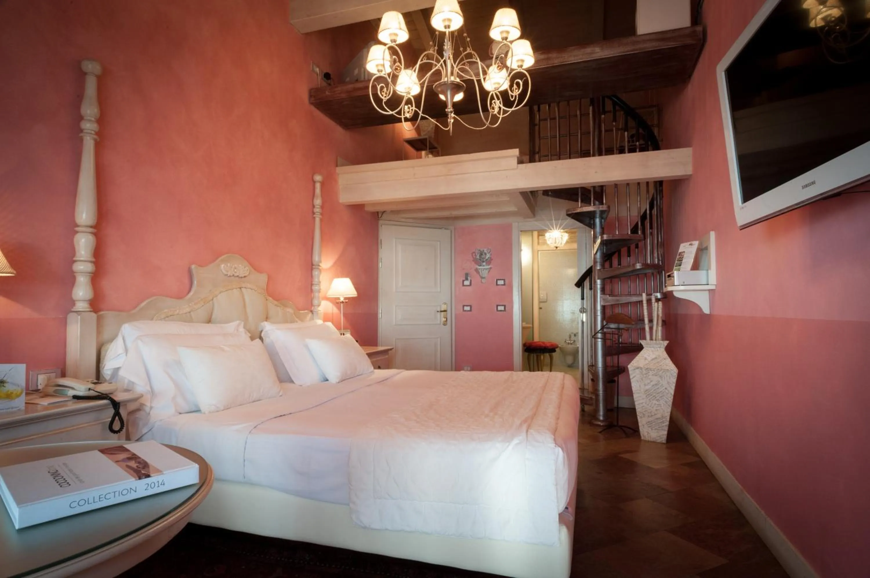 Bed in Olivi Hotel & Natural Spa