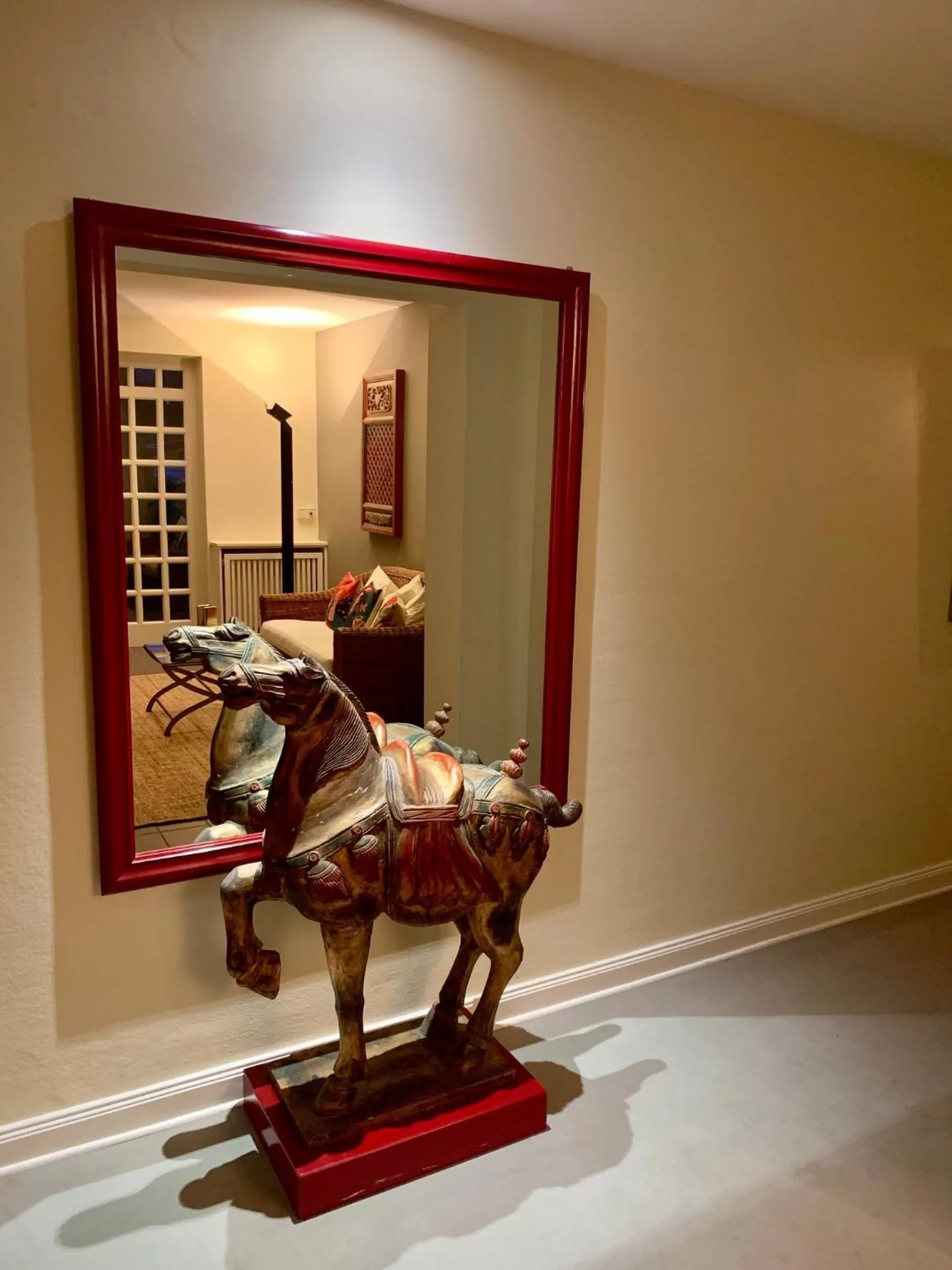 Lobby or reception in Gästehaus Schloss Bothmer